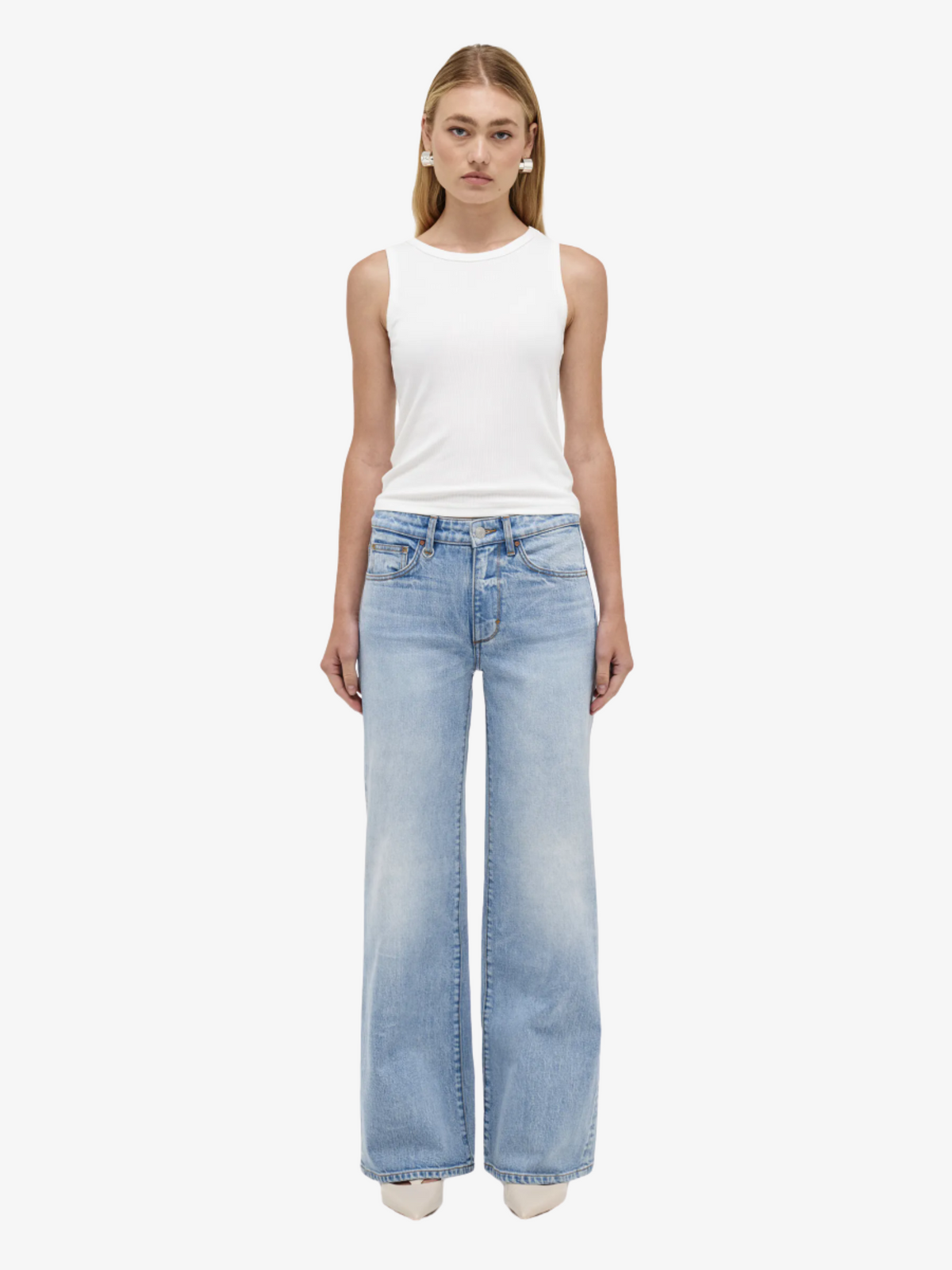 Neuw Eva Wide Mirage Jeans | LIGHT VINTAGE INDIGO
