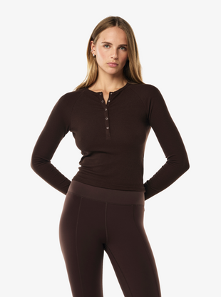 Prive Rib Long Sleeve Tee