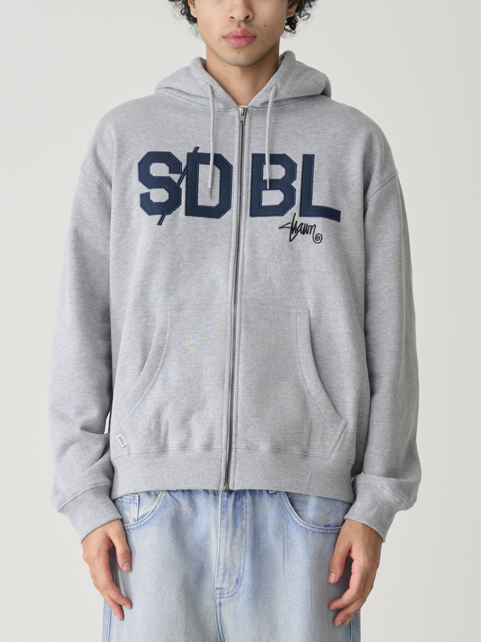 Applique Zip Thru Hood