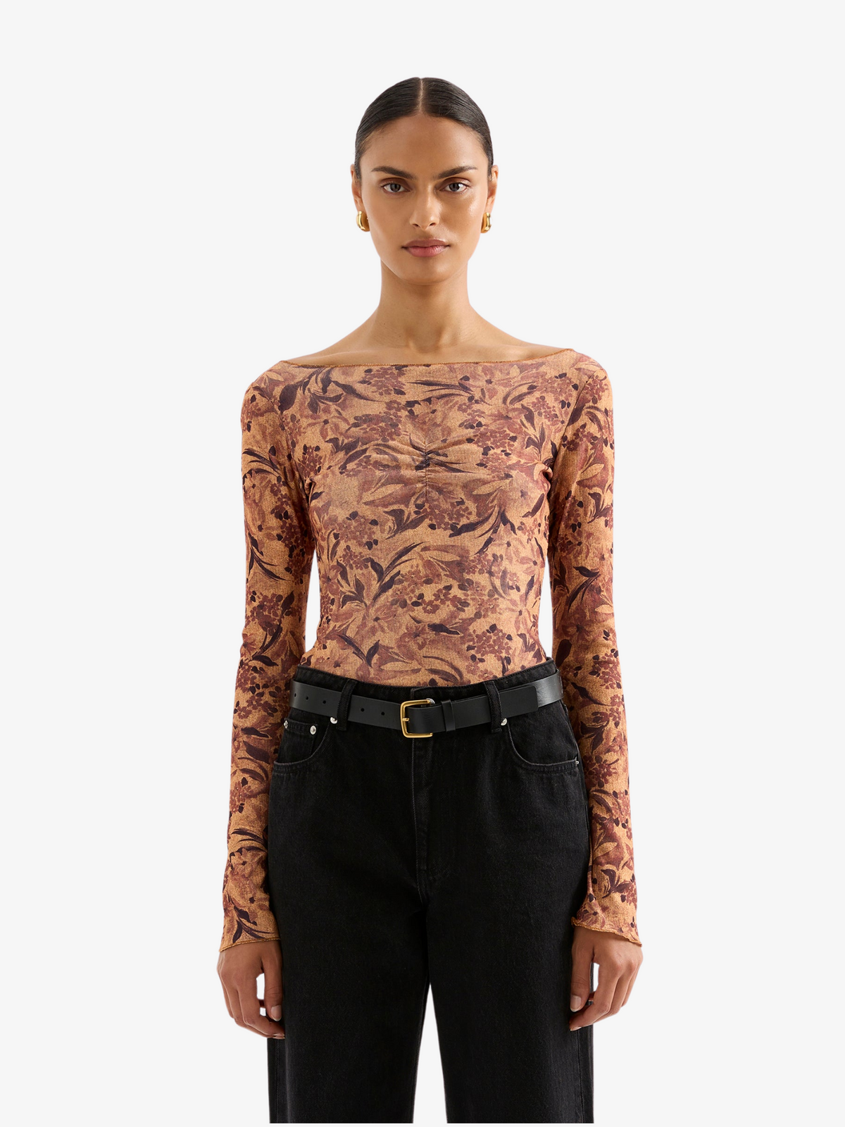 Nude Lucy Fiamma LS Top | Fiamma