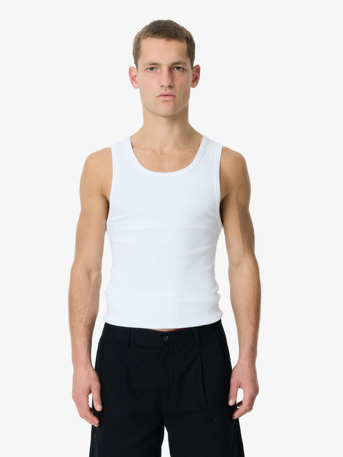 Article One Classic Singlet | White