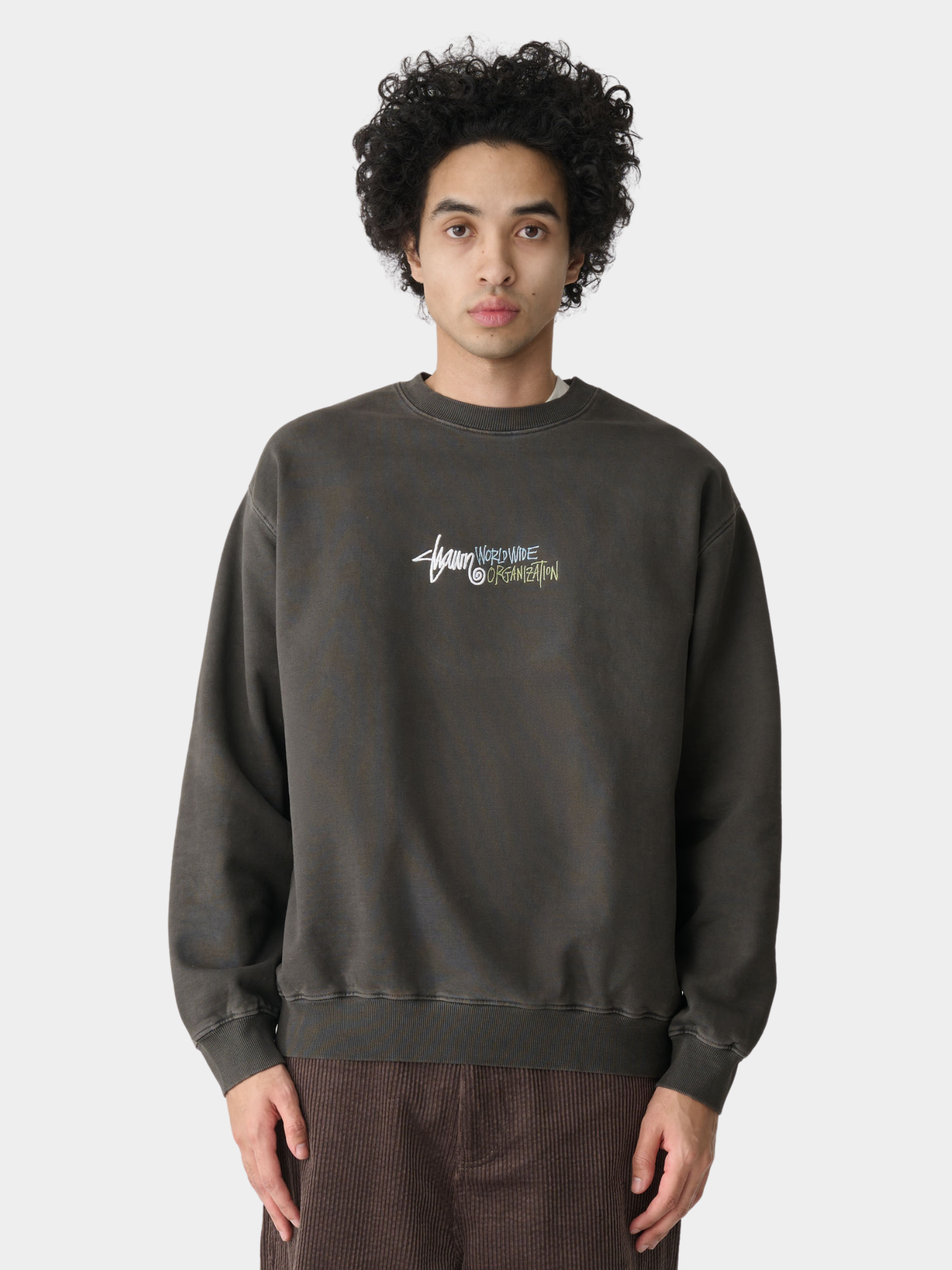 WWO Crest Crew's Script Stack Sweater Vest