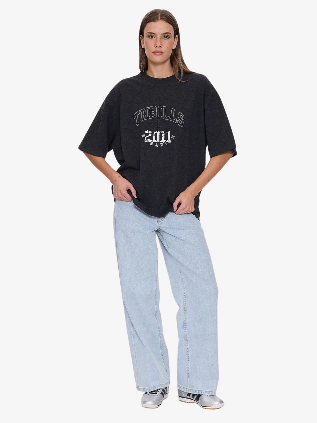 Thrills Legacy Oversized Tee | BLACK