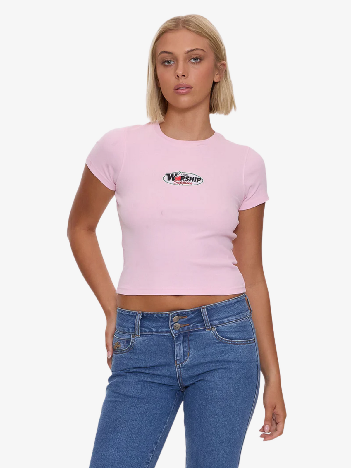 Worship Glazed and Confused Slim Fit Tee | Quartz