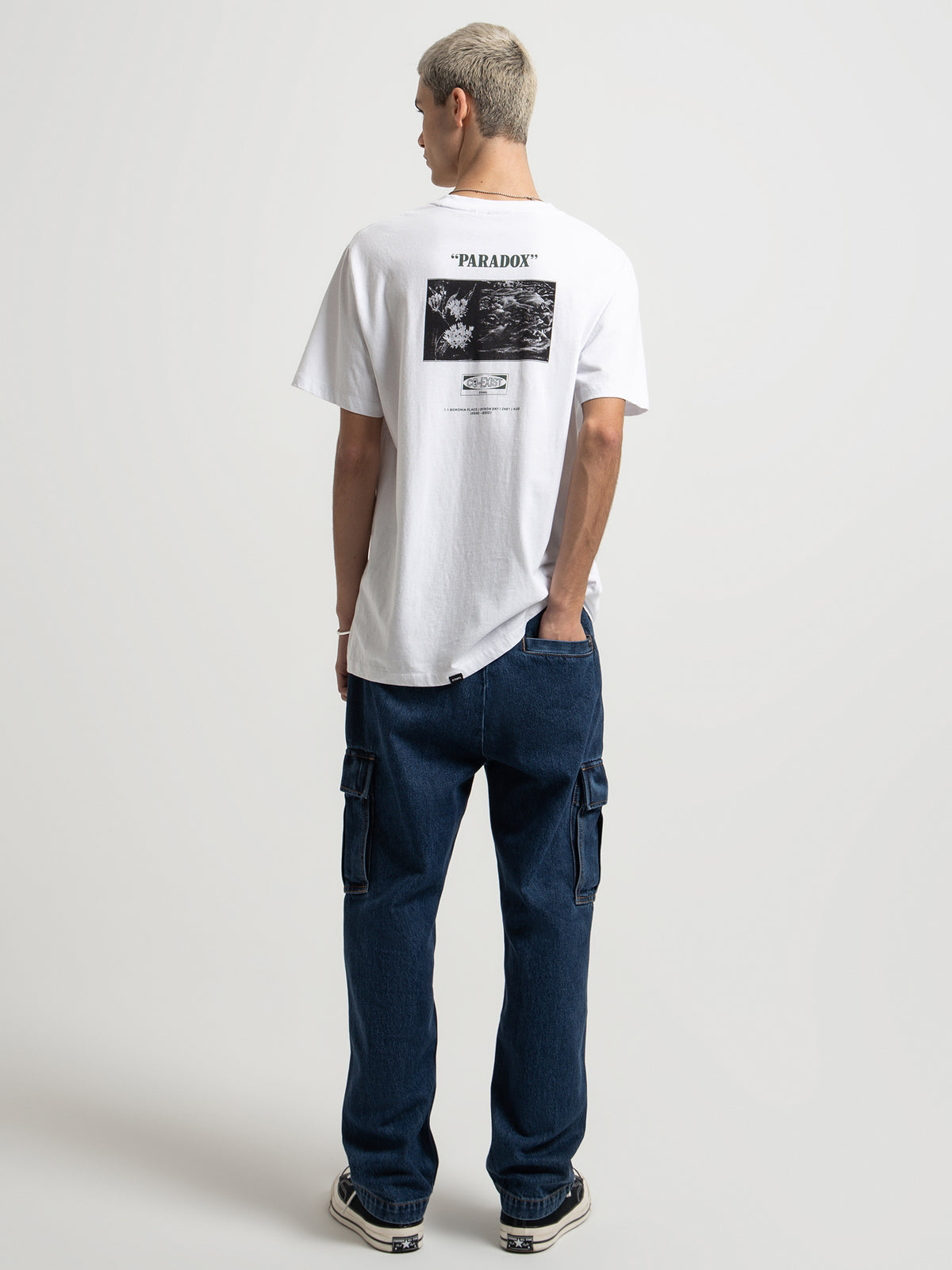 Paradox Merch Fit T-Shirt in White