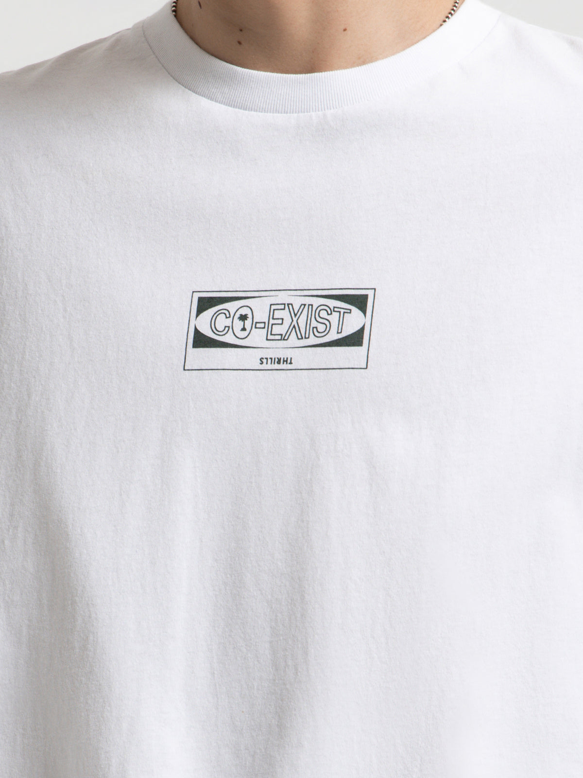 Paradox Merch Fit T-Shirt in White