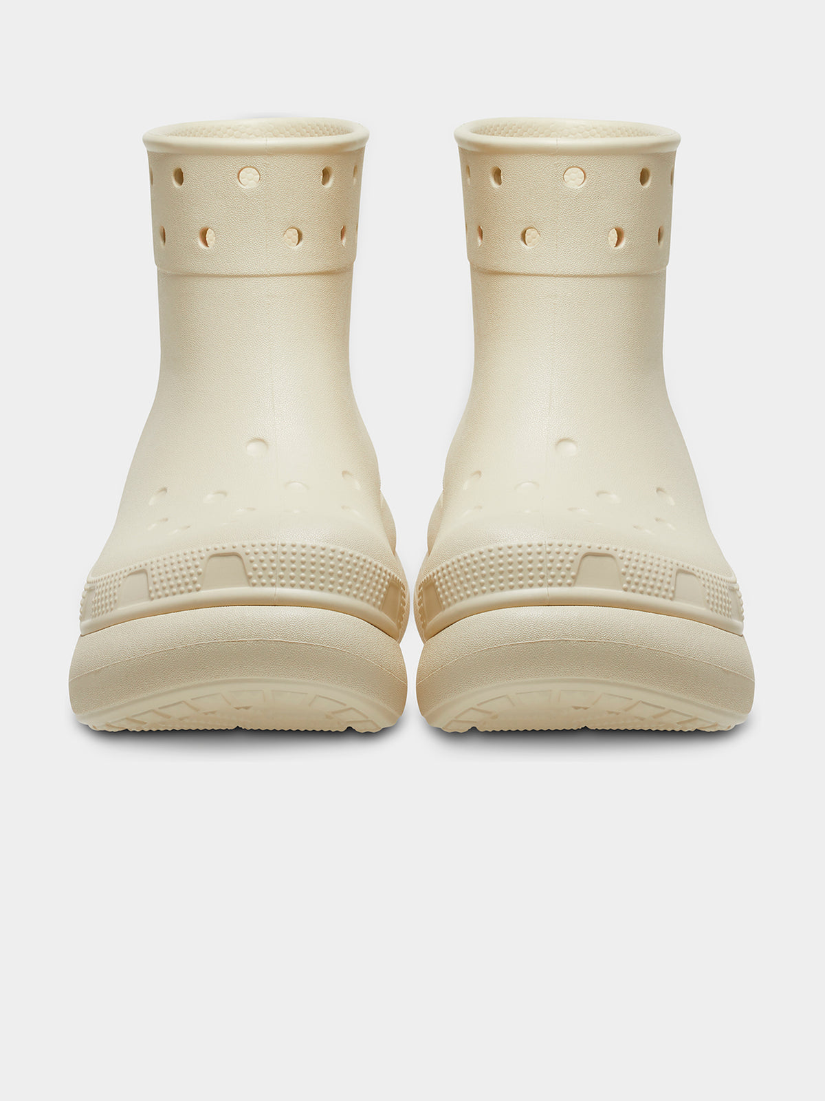 Crocs Unisex Classic Crush Boots | Bone
