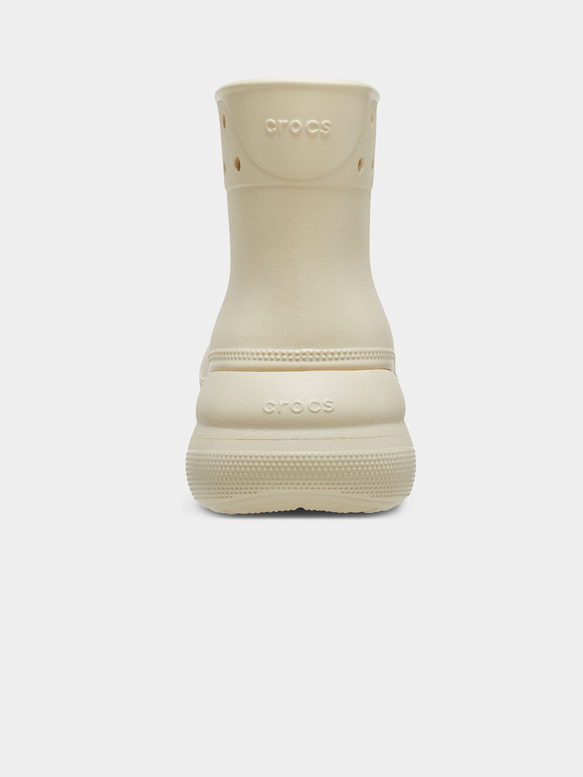 Crocs Unisex Classic Crush Boots | Bone