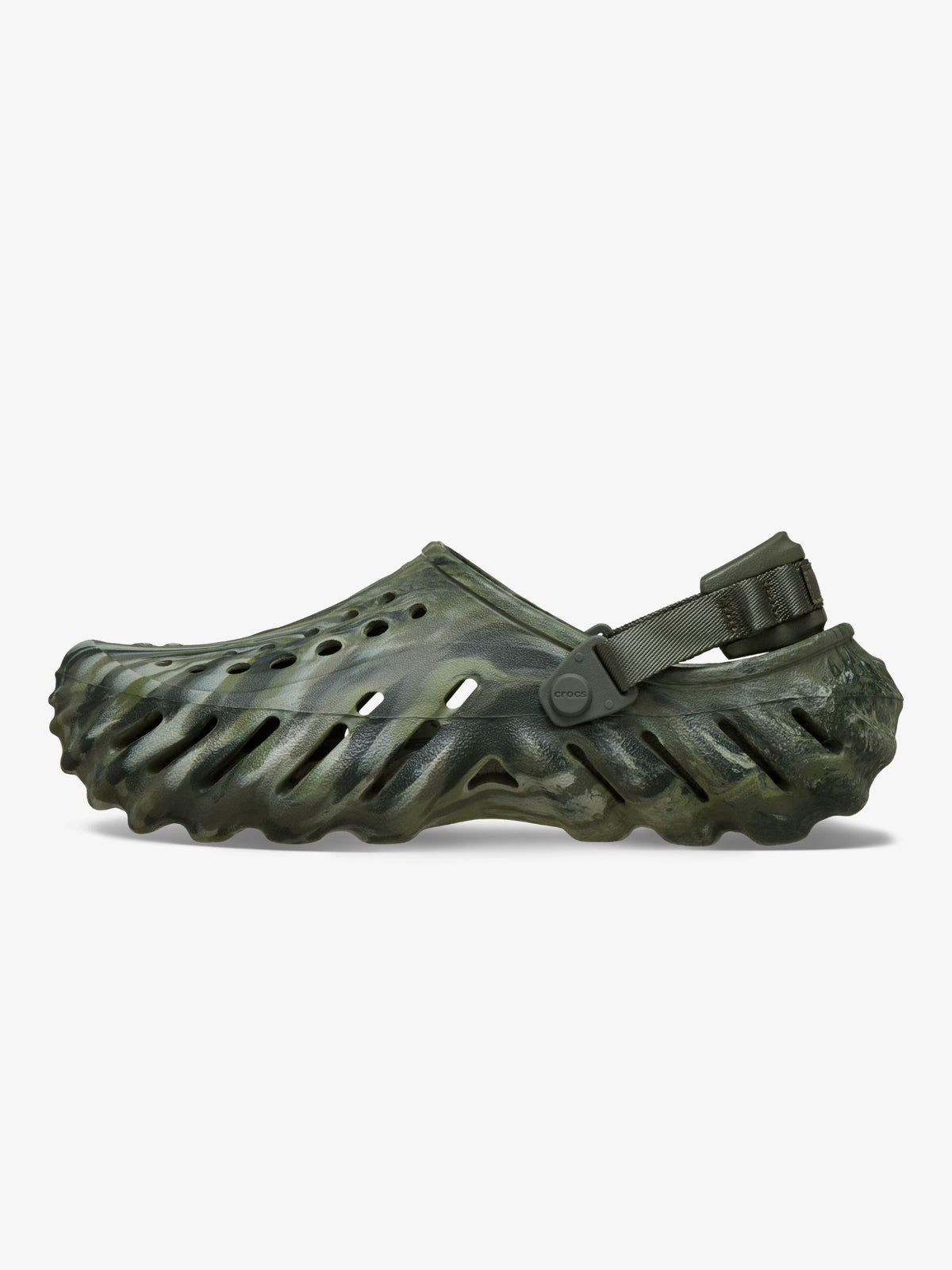 Crocs Echo Marbled Clog | Dusty Olive/Multi
