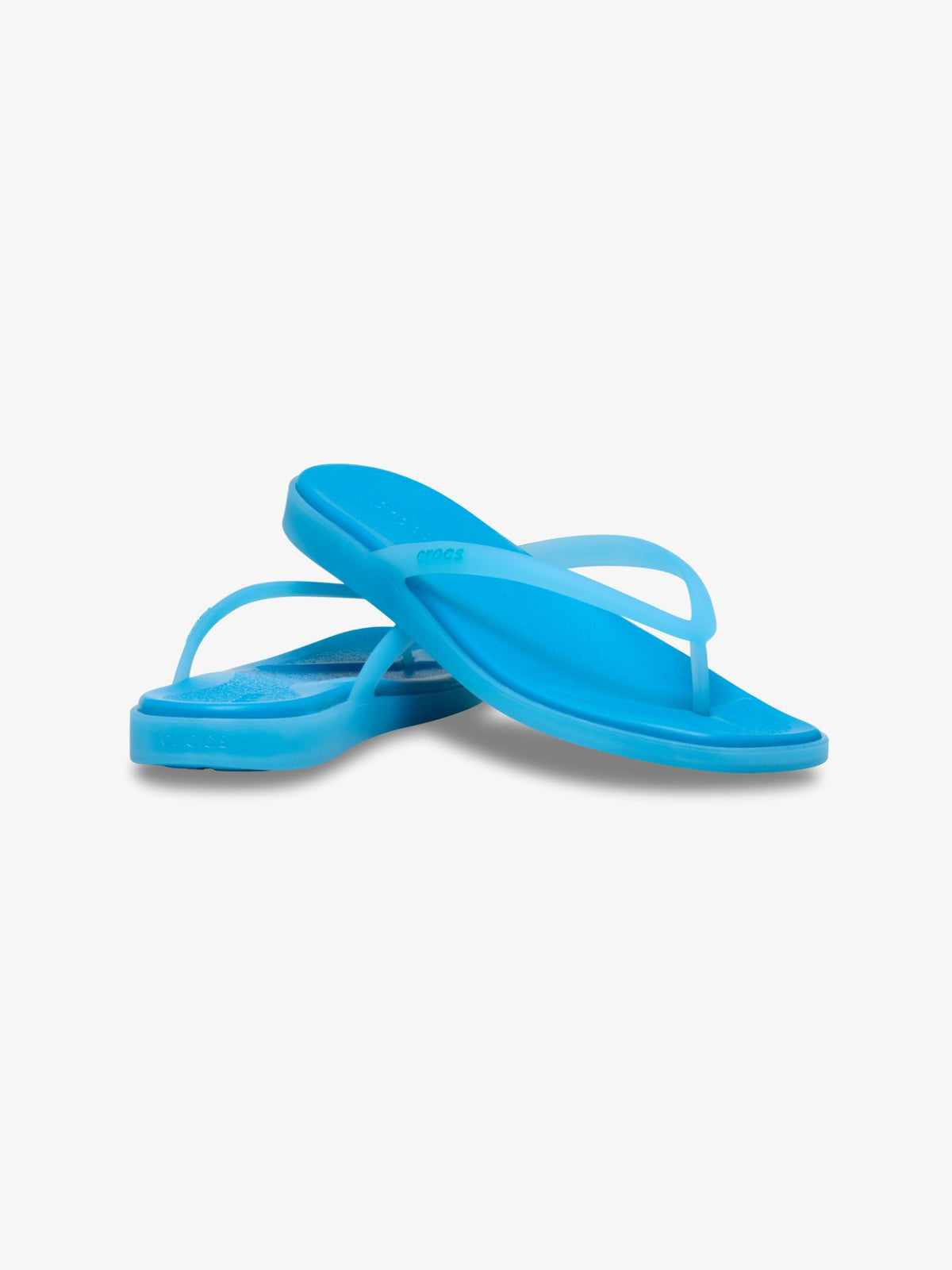 Crocs Women's Miami Frosted Flip | Tinted Glass