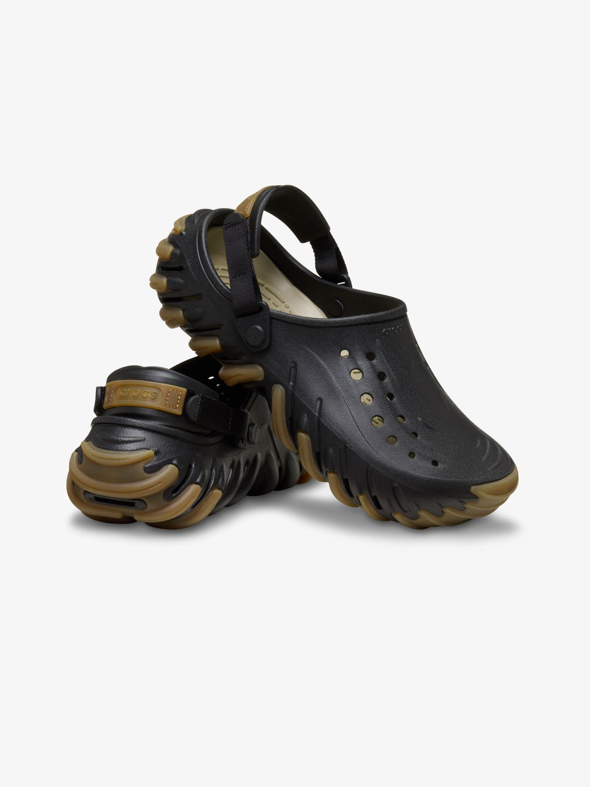 Crocs Unisex Echo Gum RO Clog | Black