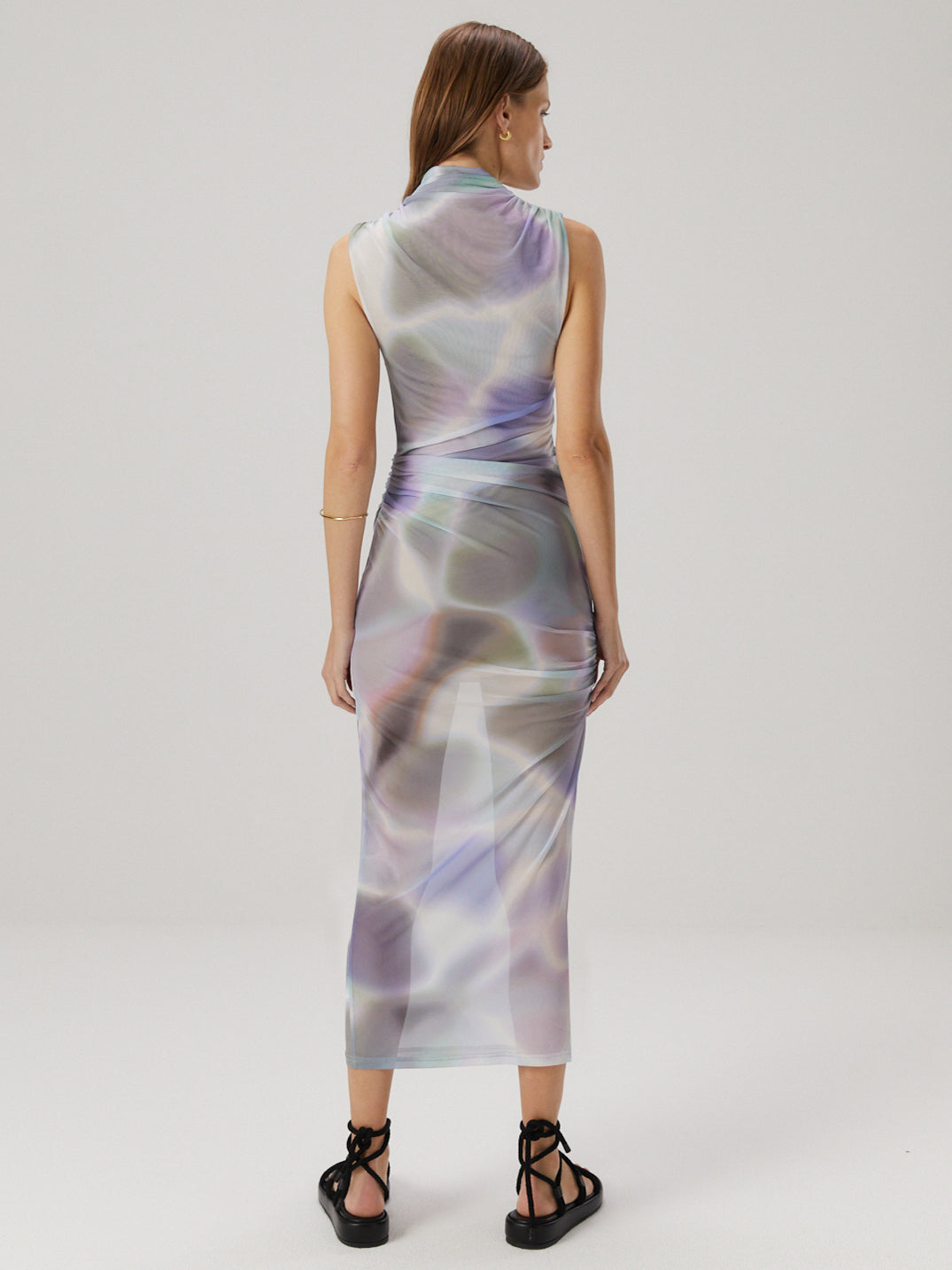 tillie mesh midi dress Misha Tillie Dress Print