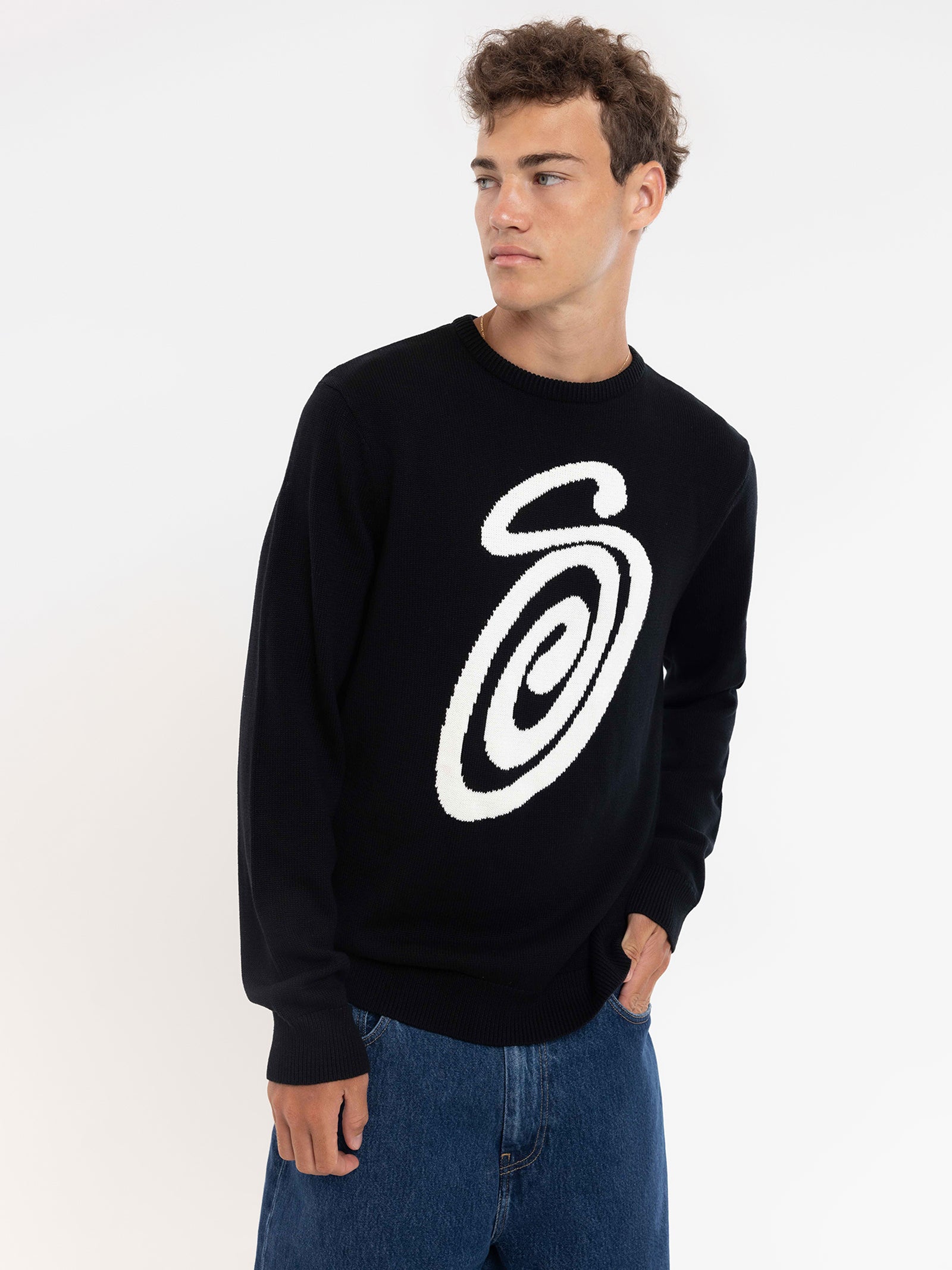 Swirly S Sweater
