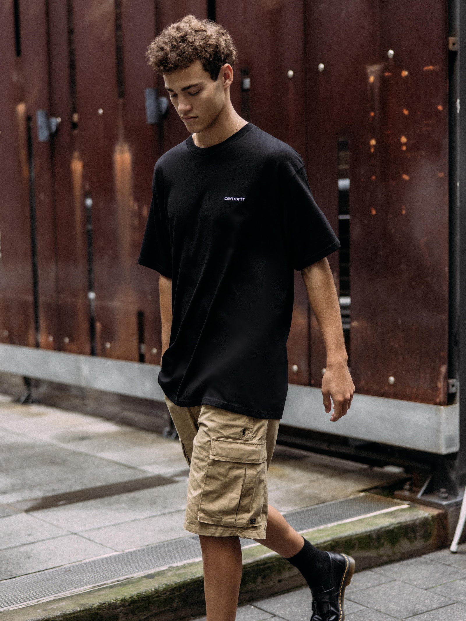 Script Embroidery T-Shirt