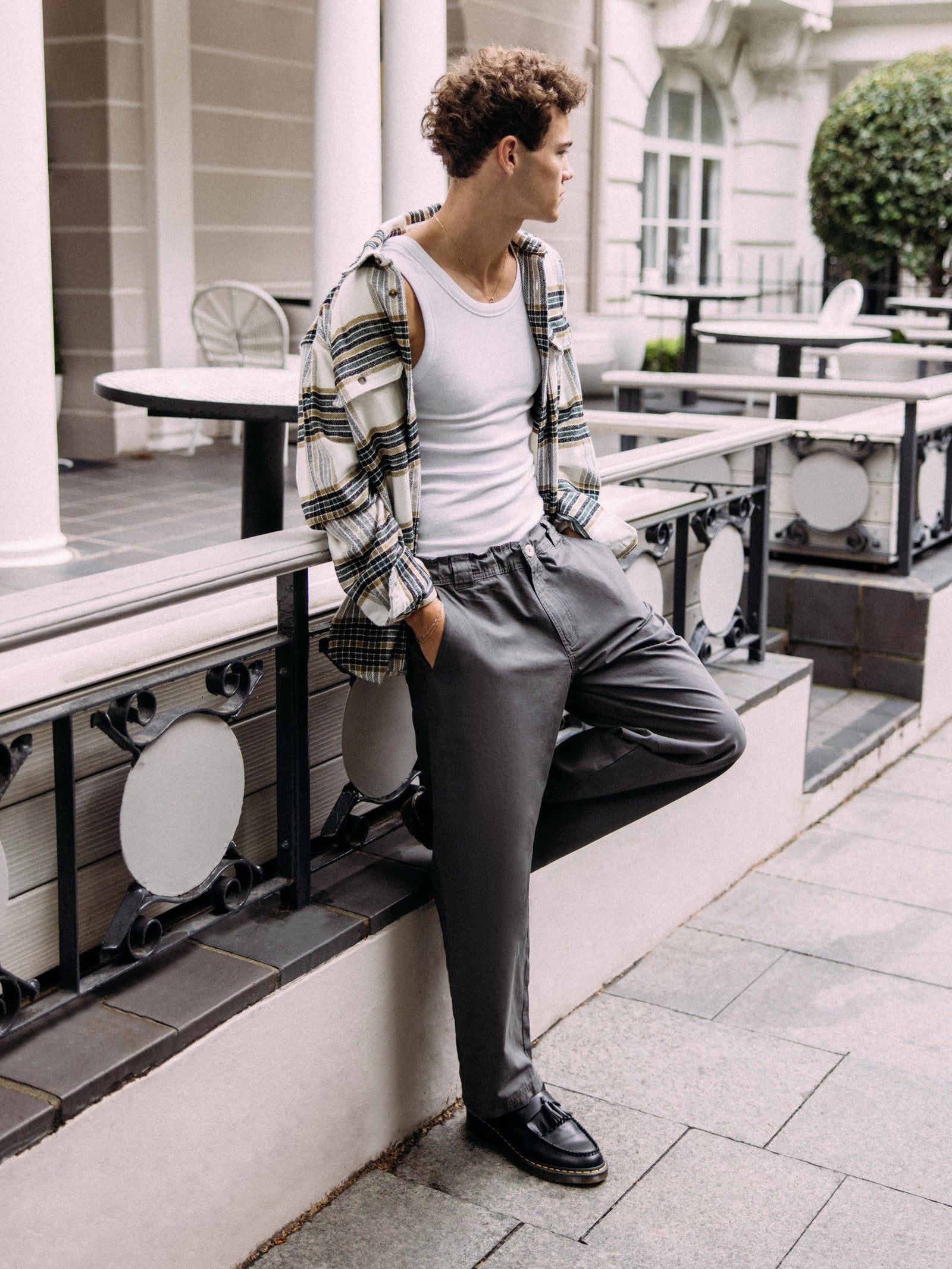 Long Sleeve Hawkins Check Shirt