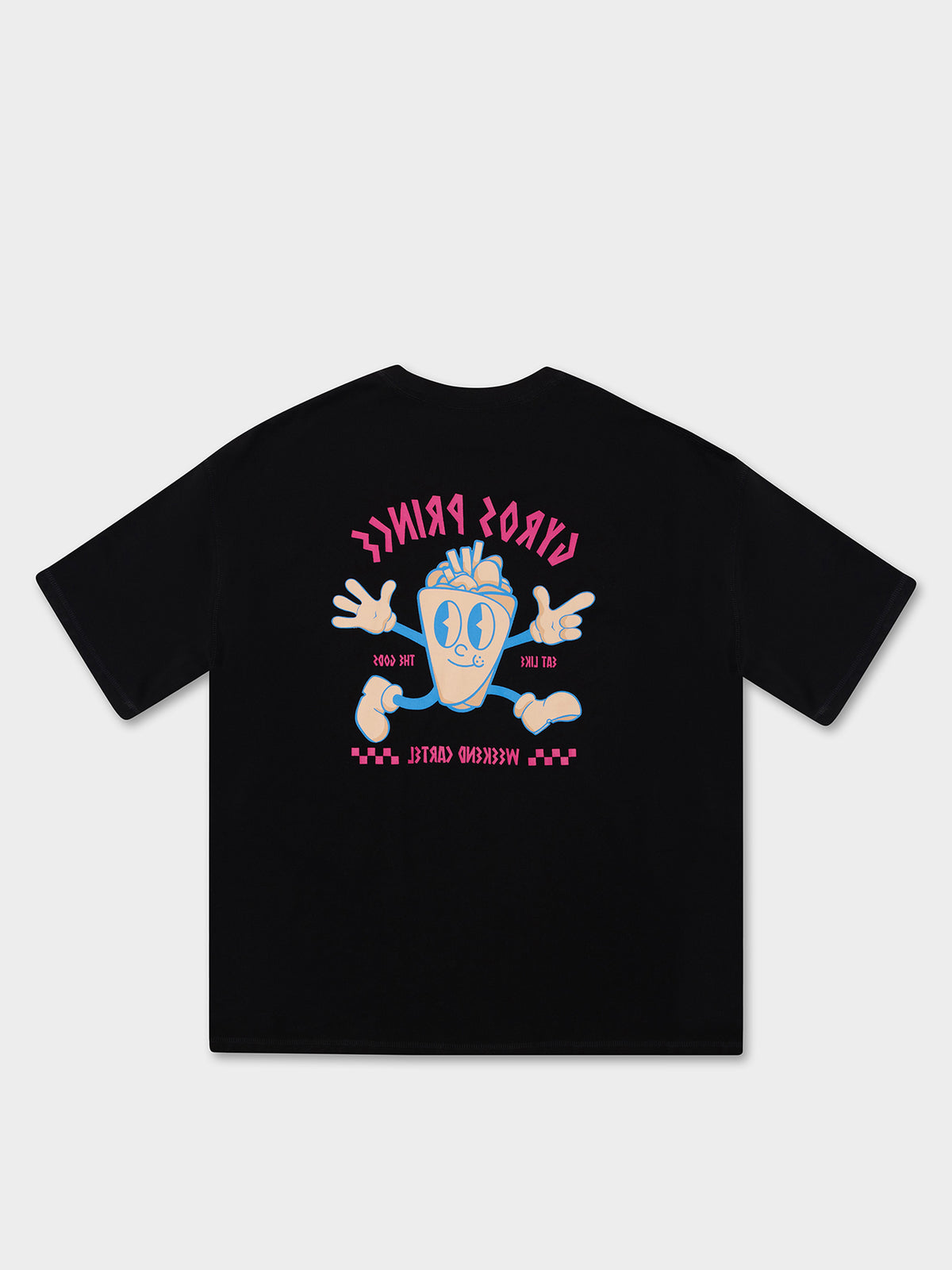 Weekend Cartel Gyros Short Sleeve T-Shirt | Black