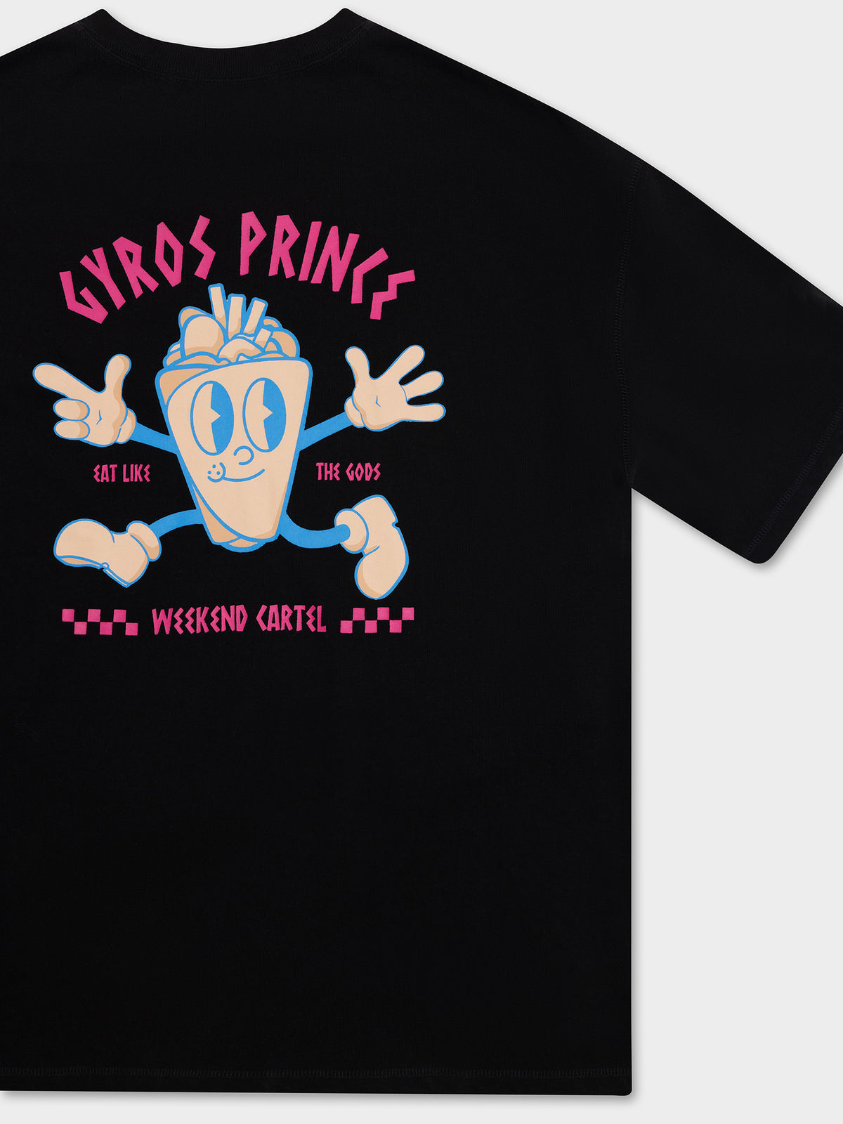 Weekend Cartel Gyros Short Sleeve T-Shirt | Black