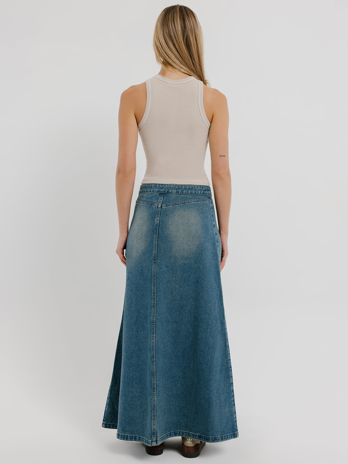 Beyond Her Dahlia Stitch Tank Top | Oak