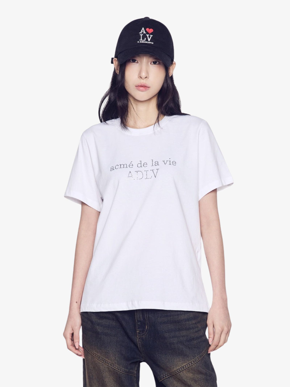 ADLV Love Adlv Cotton Ballcap | Black