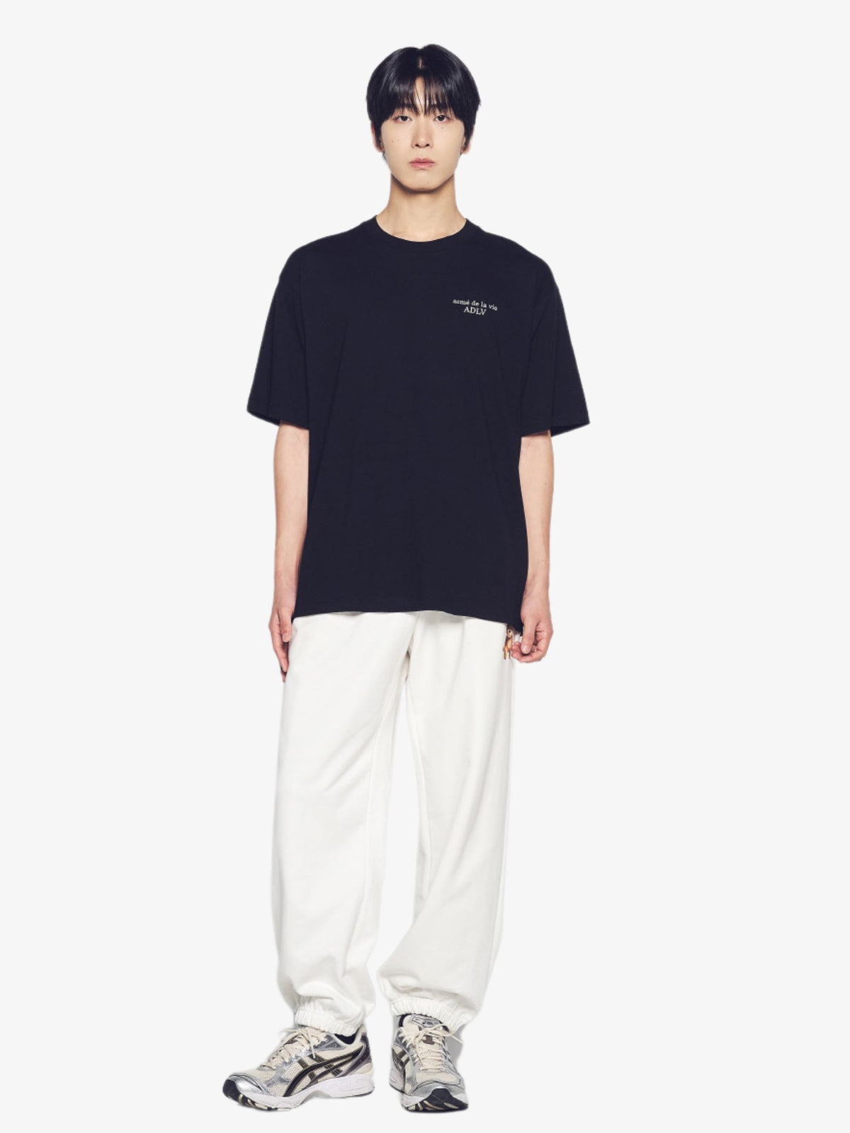 ADLV Ac Bear Basic Logo T-Shirt | Black