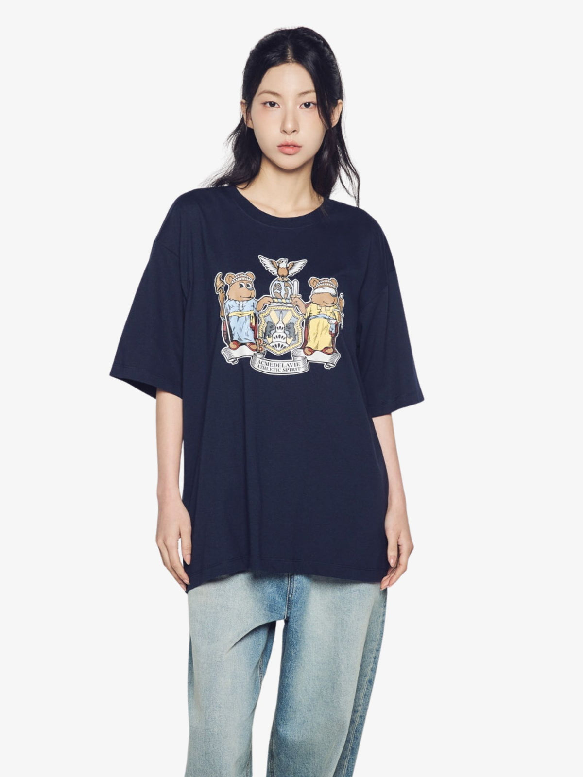 ADLV Ny Hommage T-Shirt | Navy