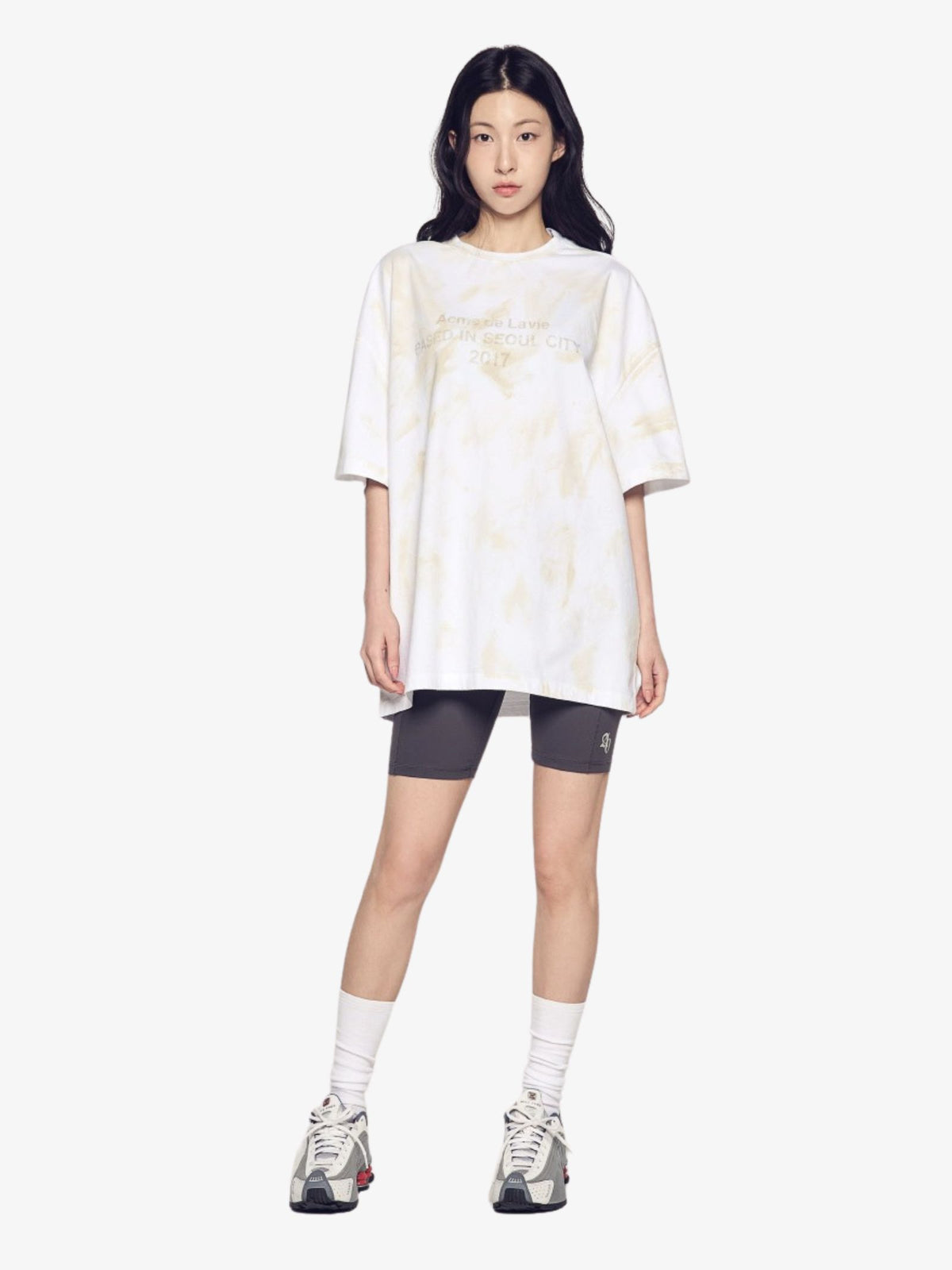 ADLV Dirty Washed T-Shirt | White