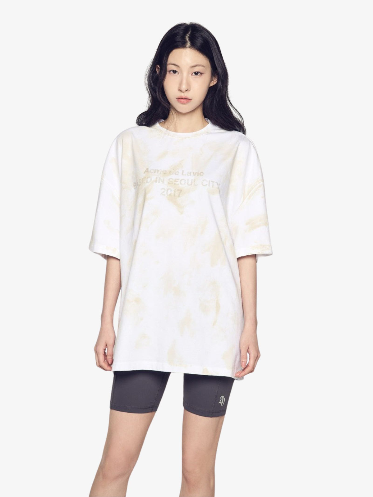 ADLV Dirty Washed T-Shirt | White