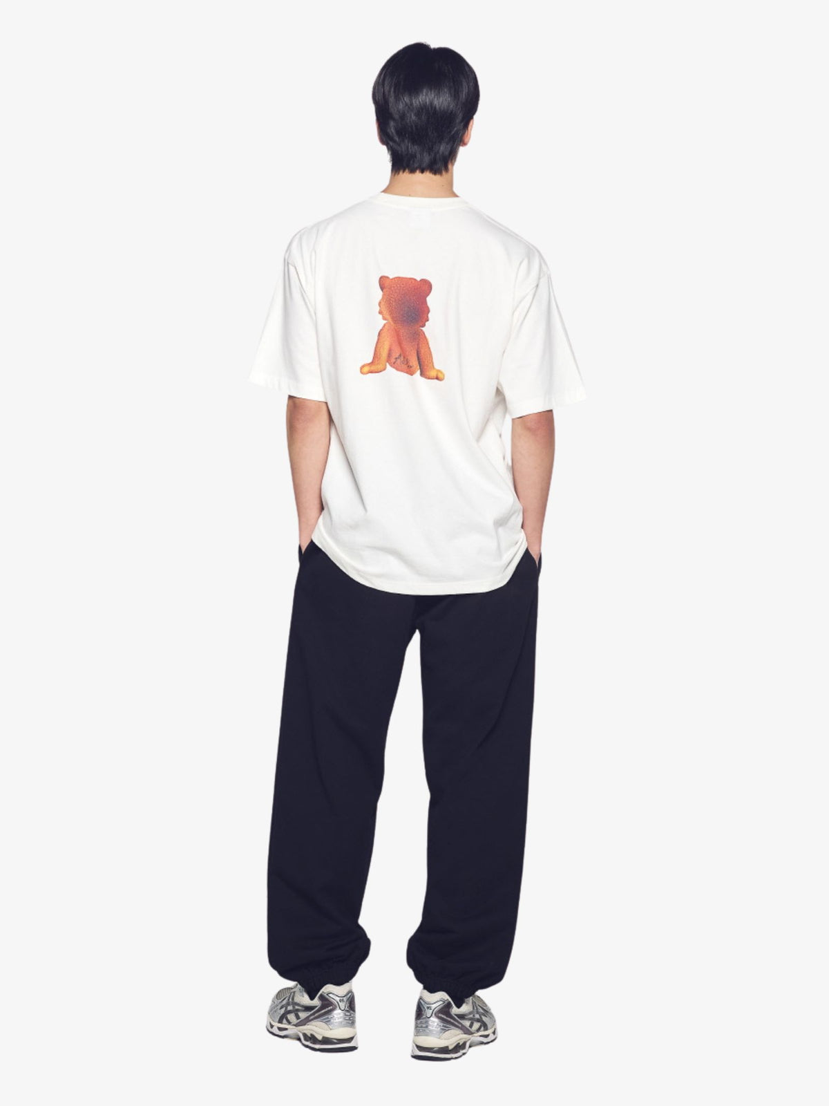 ADLV Ac Teddy Bear Short Sleeve T-Shirt | Cream
