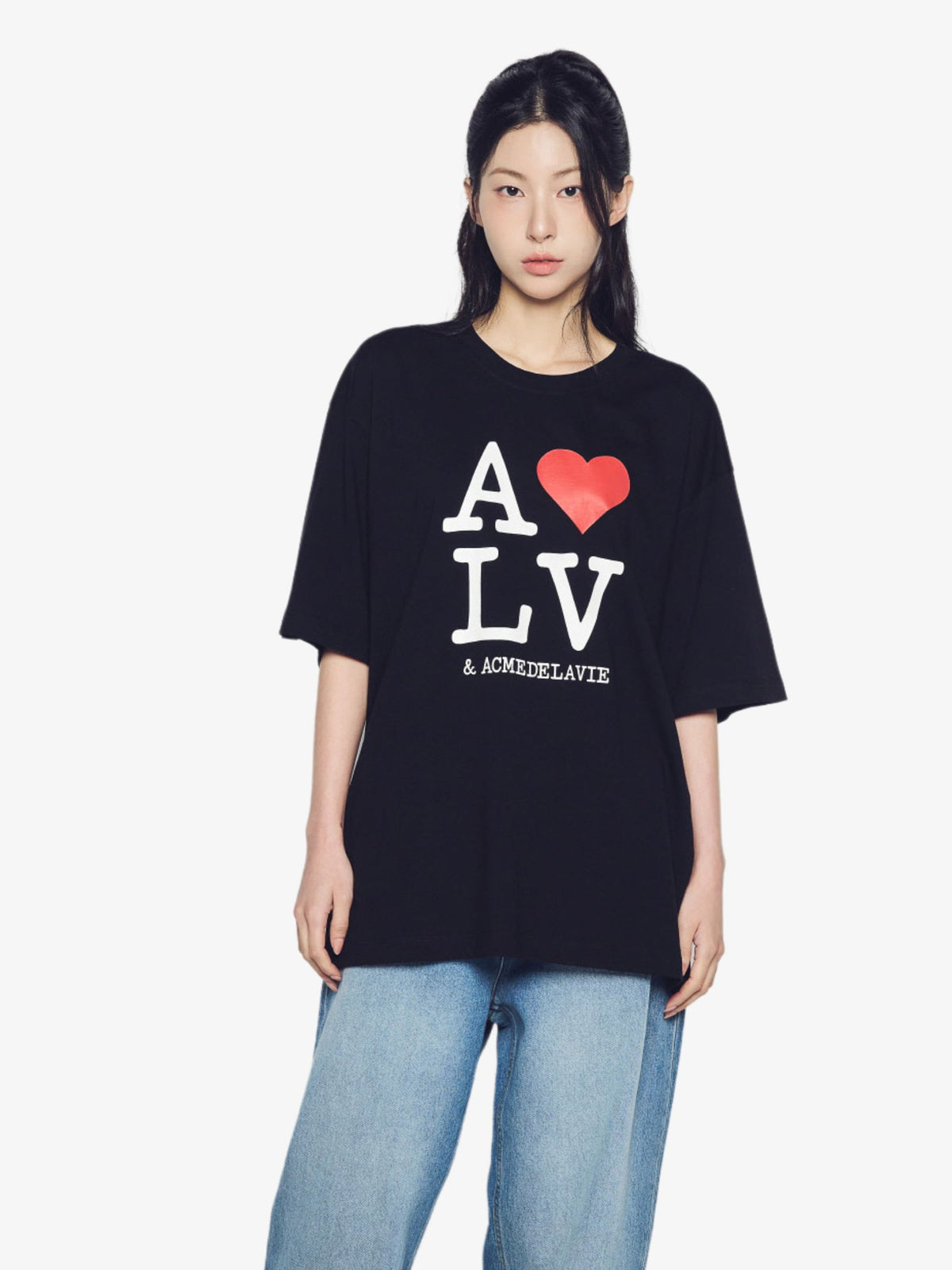 ADLV Love Adlv T-Shirt | Black