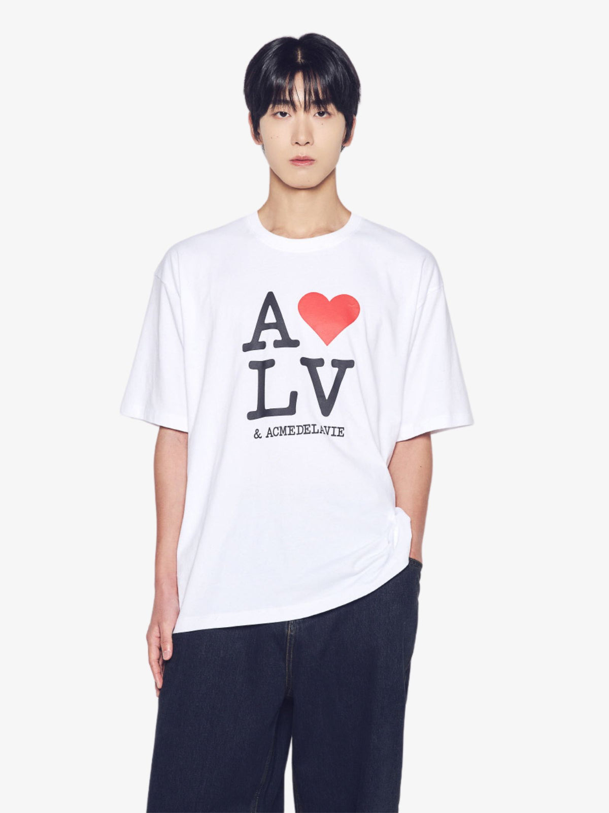 ADLV Love Adlv T-Shirt | White