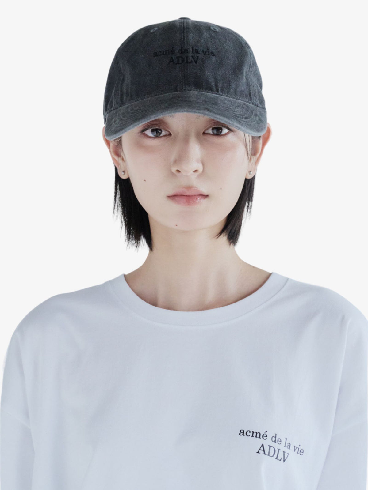 ADLV Basic Logo Ball Cap | Charcoal