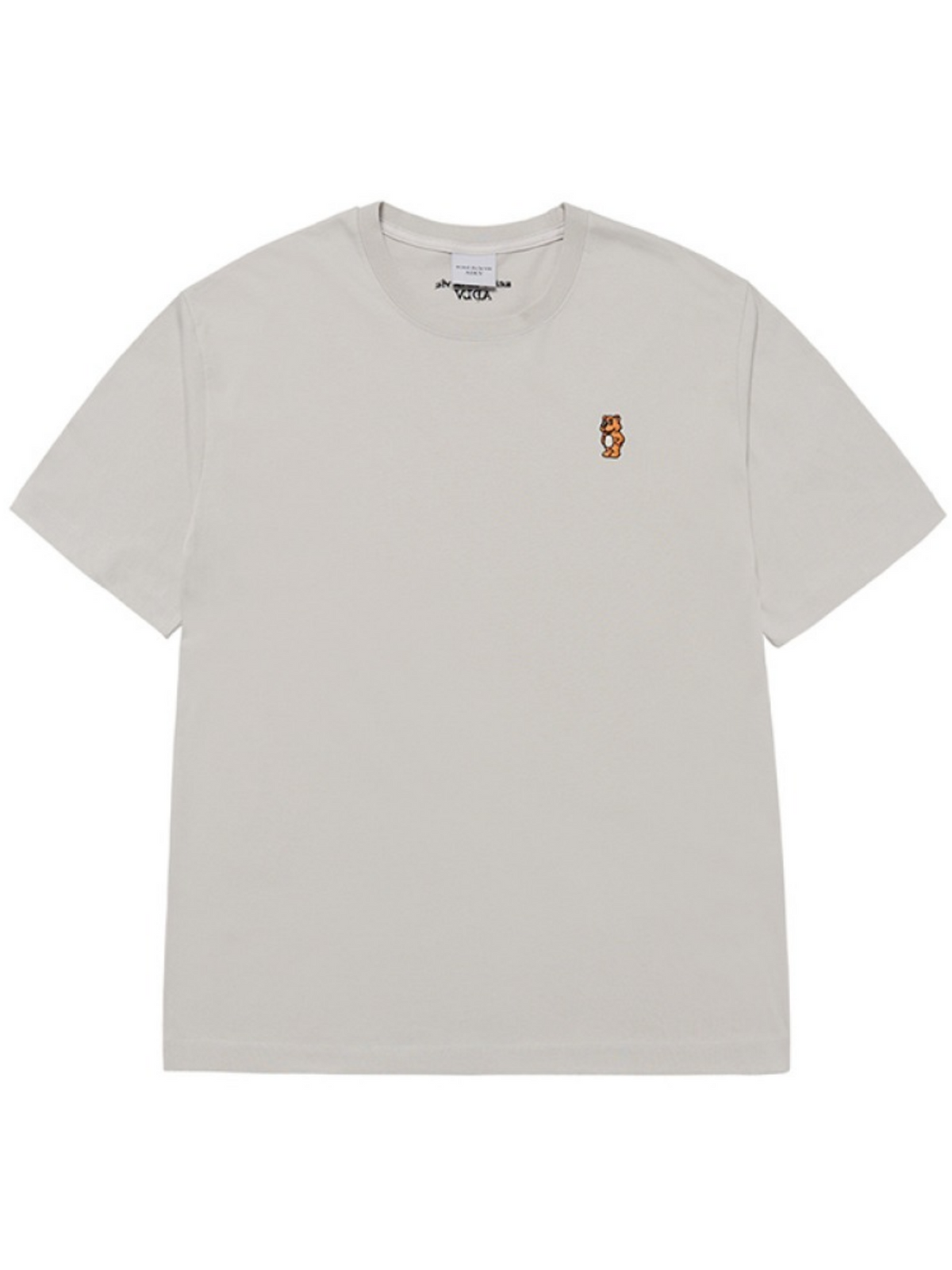 ADLV Stand Ac Bear Short Sleeve T-Shirt | Light Grey
