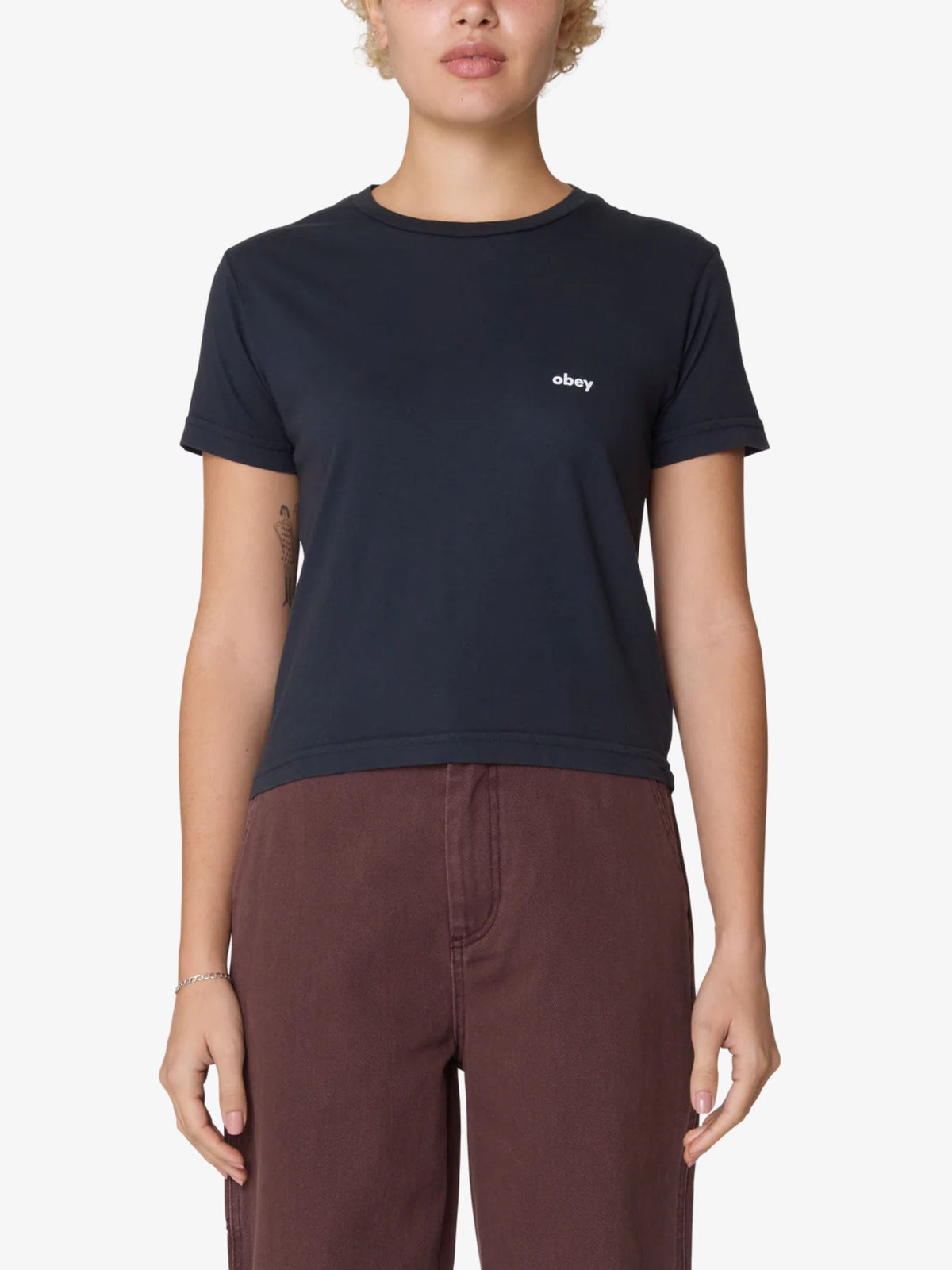 Obey Icon Eye Wreath Tee | White