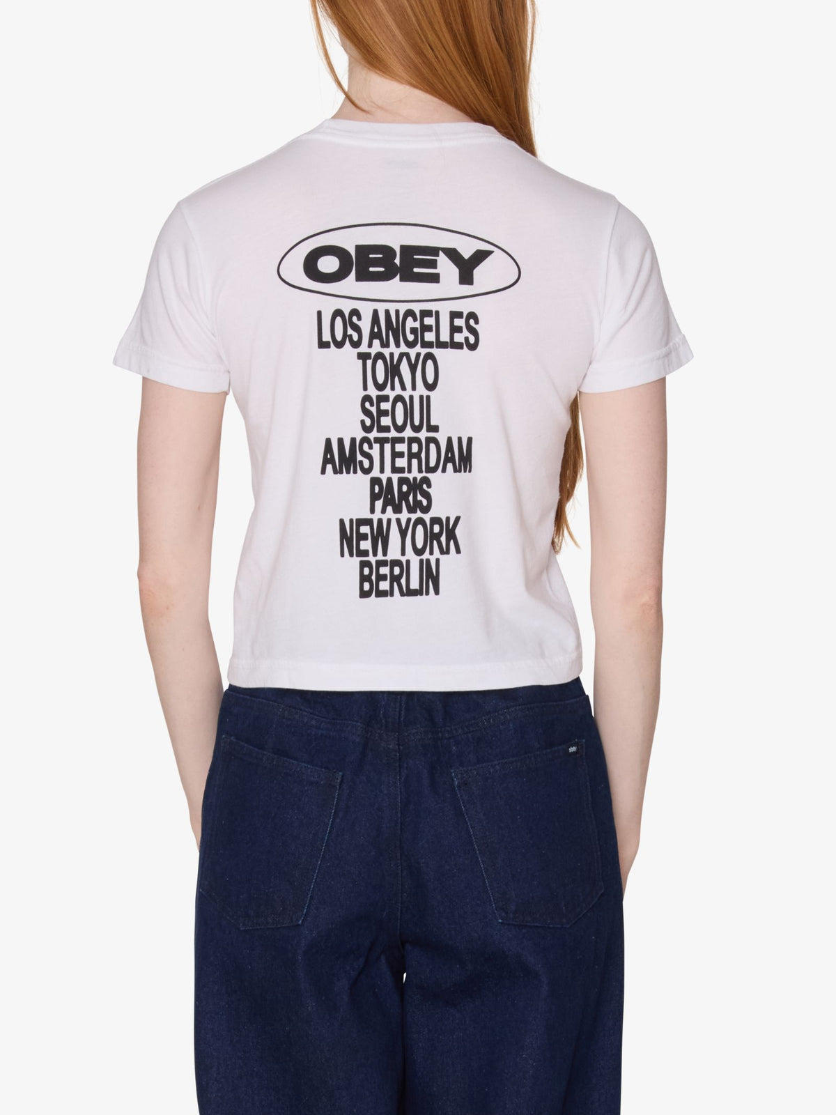 Obey Cities Tee | White