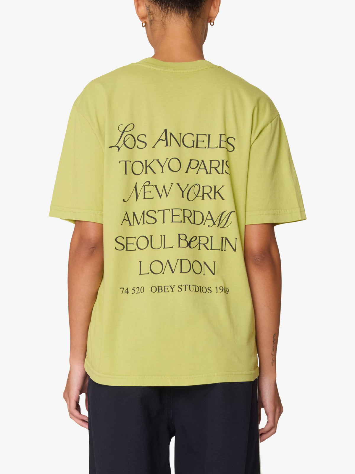 Obey Mix Type City Roll Call Tee | Sweet Pea