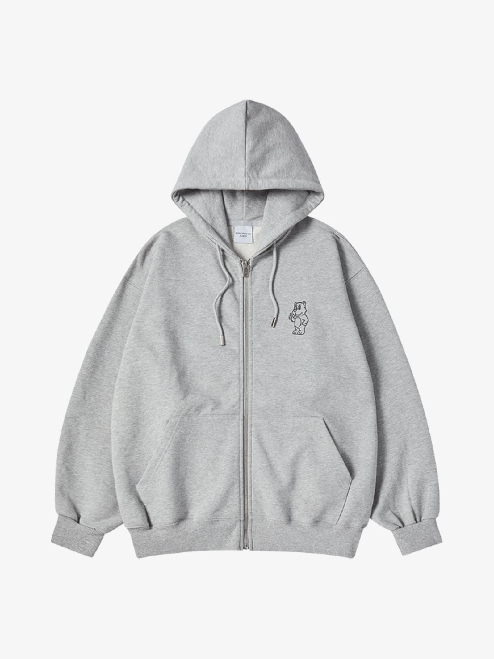 Basic Ac Bear Hoodie Zip Up