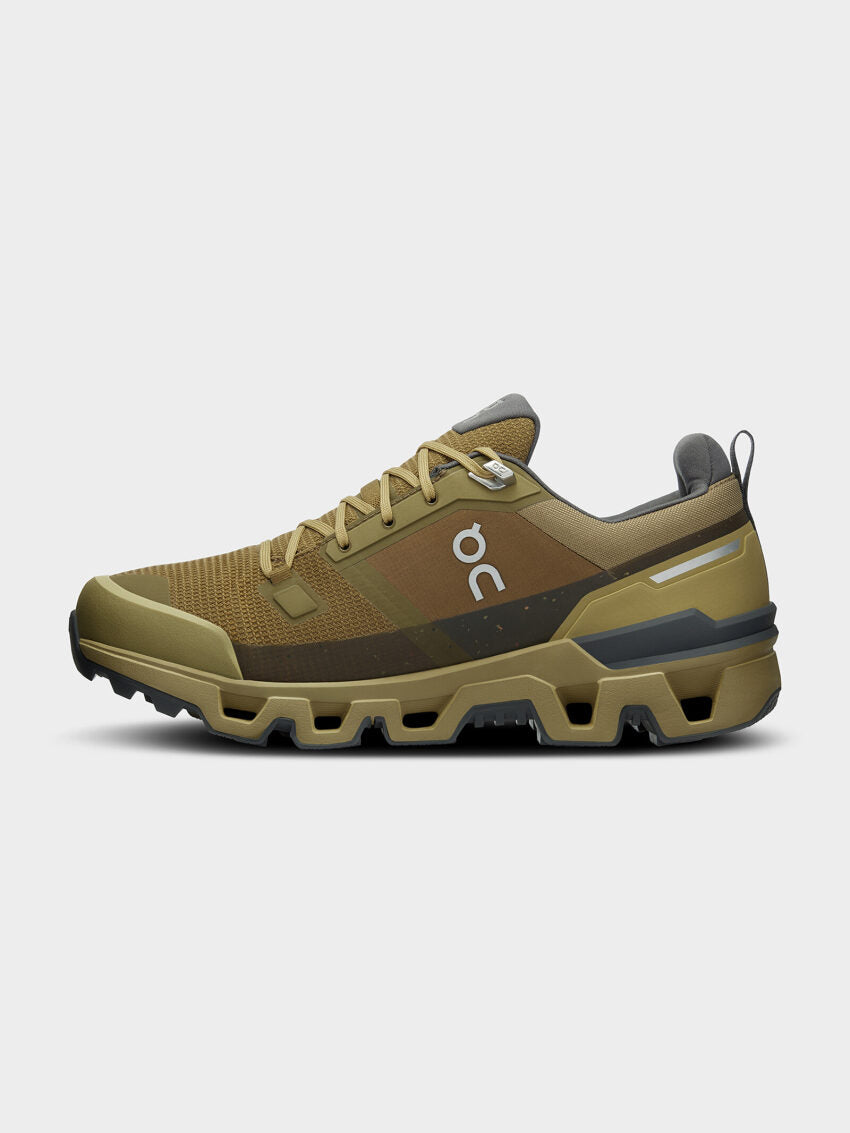 Mens Cloudwander Waterproof Sneakers in Hunter Safari