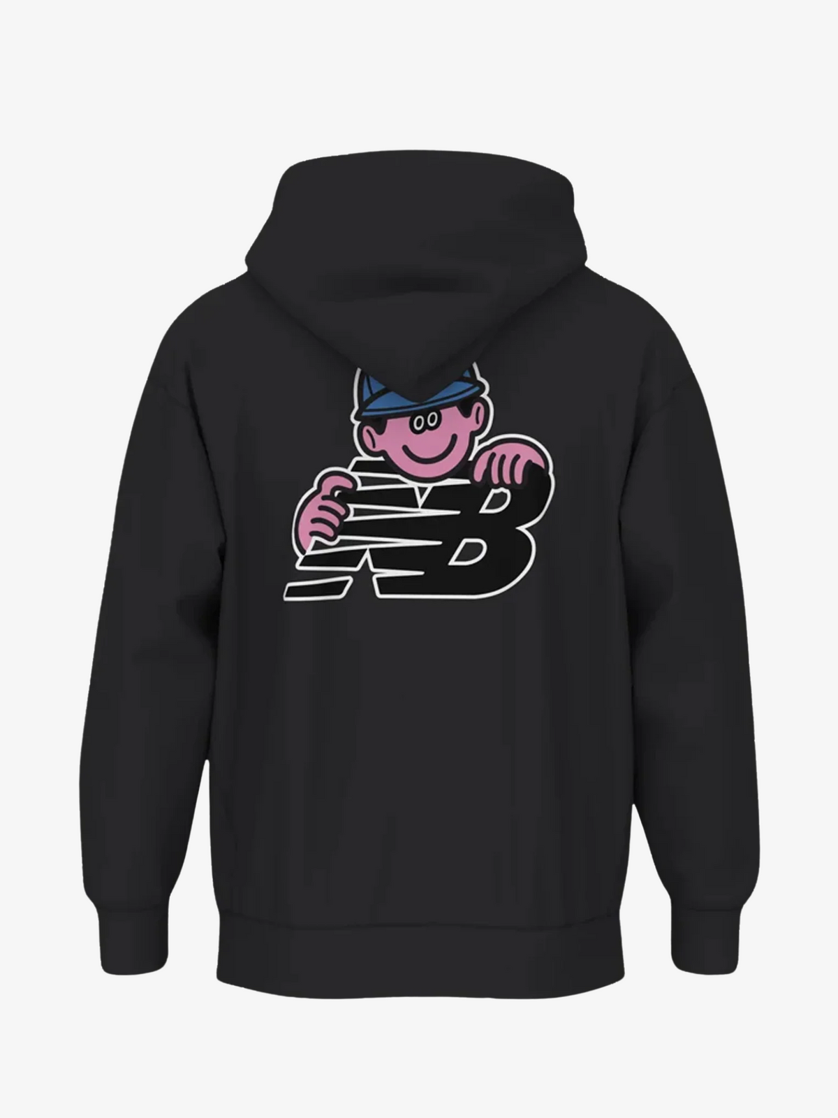 New Balance Face Oka Character Hoodie | Black
