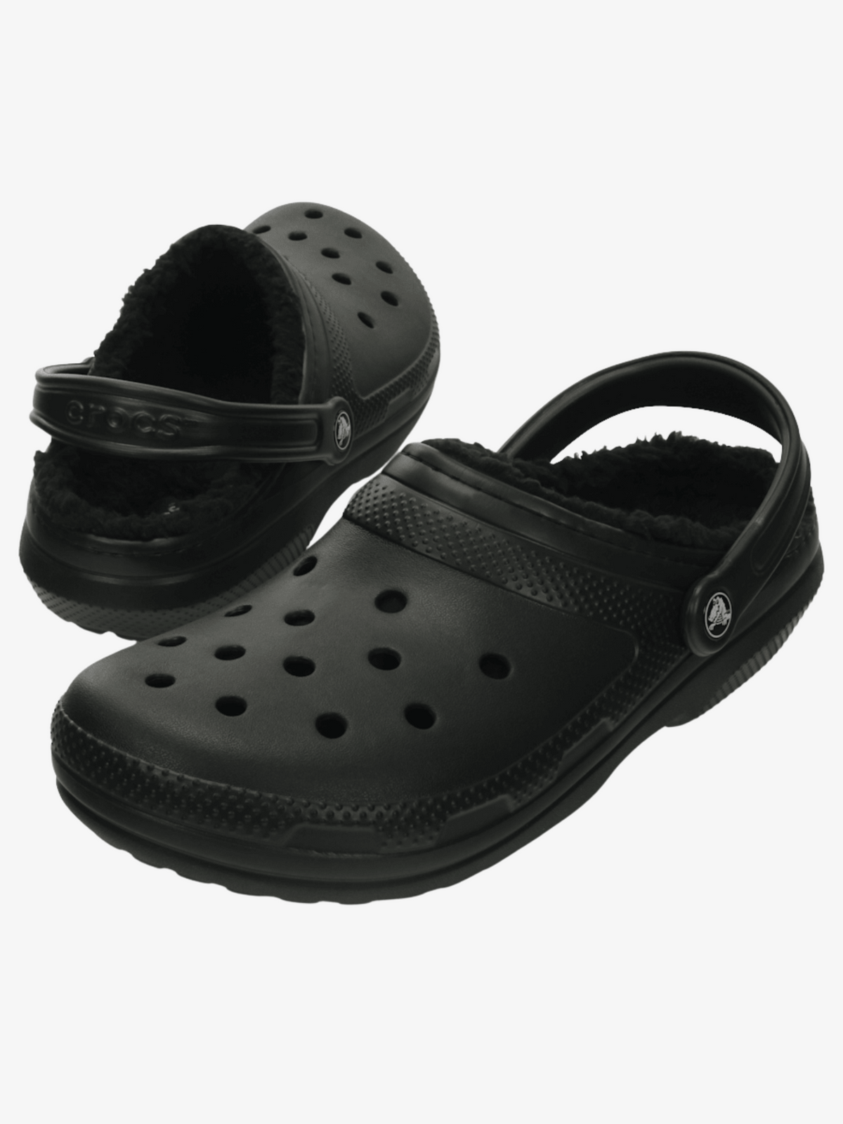 Crocs Classic Lined Clog Blk/Blk | Black/Black