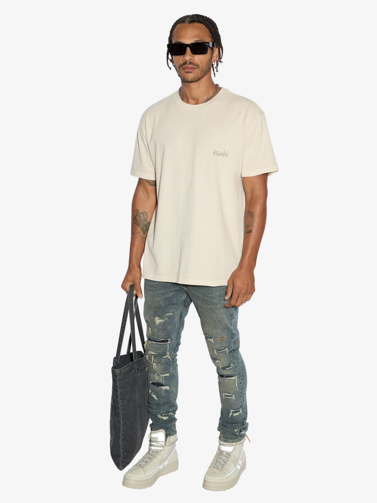 Ksubi AllDay Biggie SS Tee | Tan