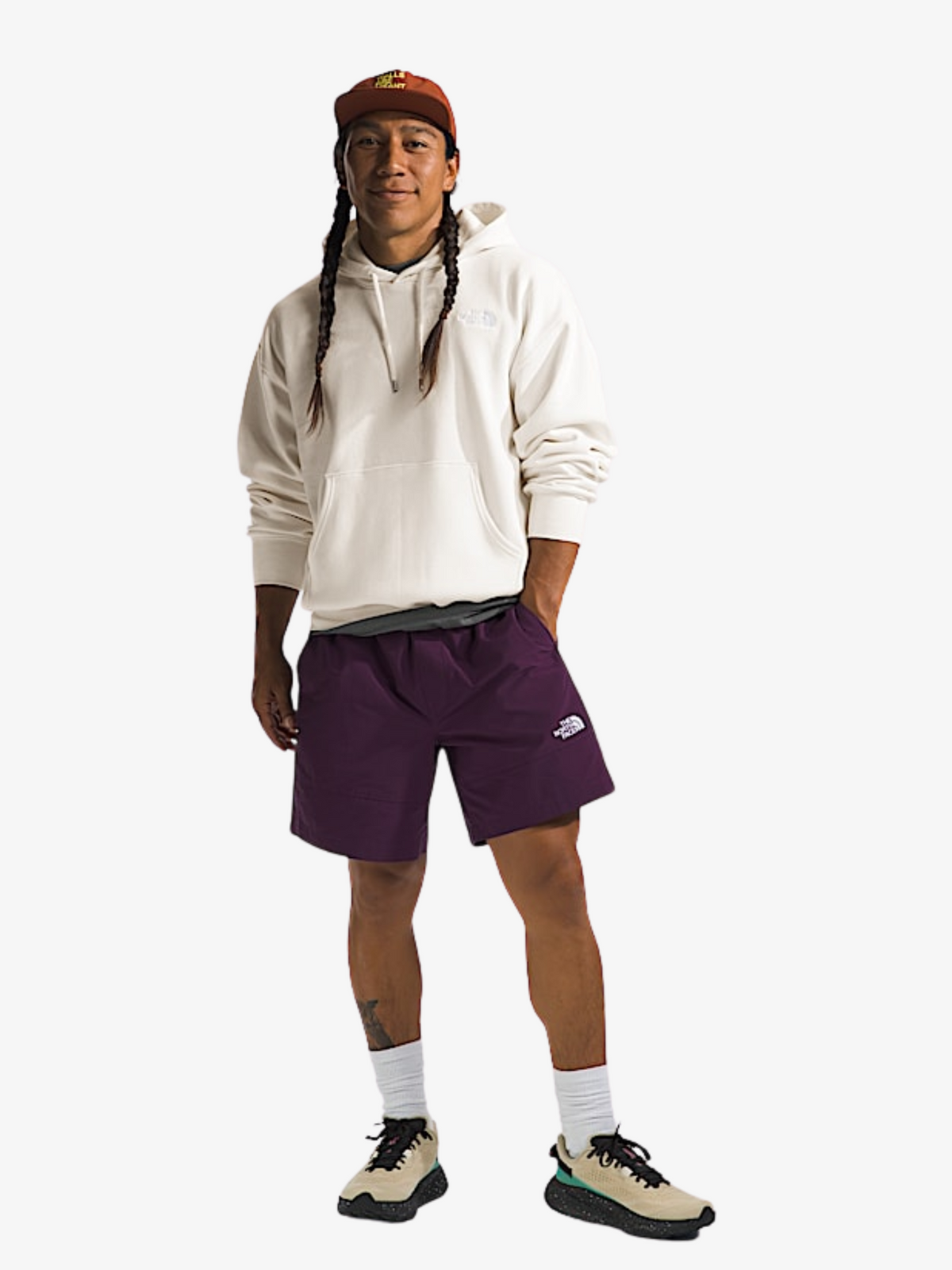 The North Face Evolution Vintage Hoodie | White Dune