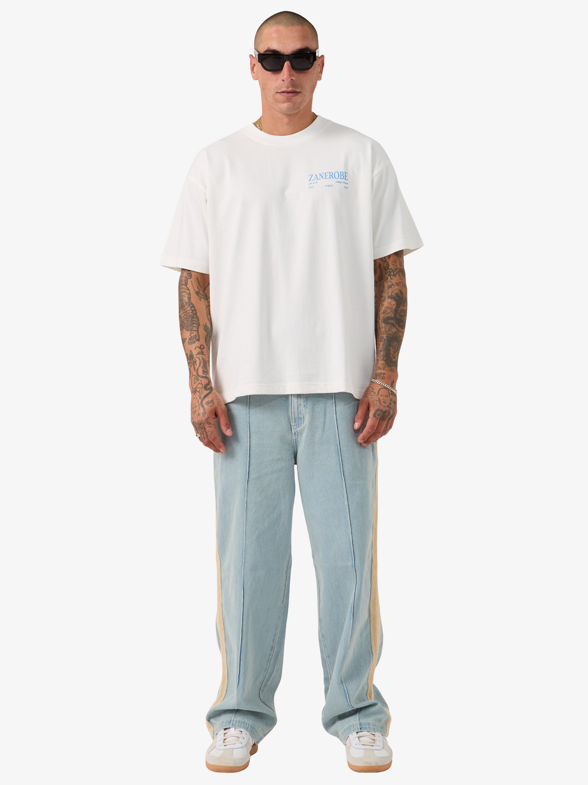 Zanerobe Ceramic Box Tee | Vintage White