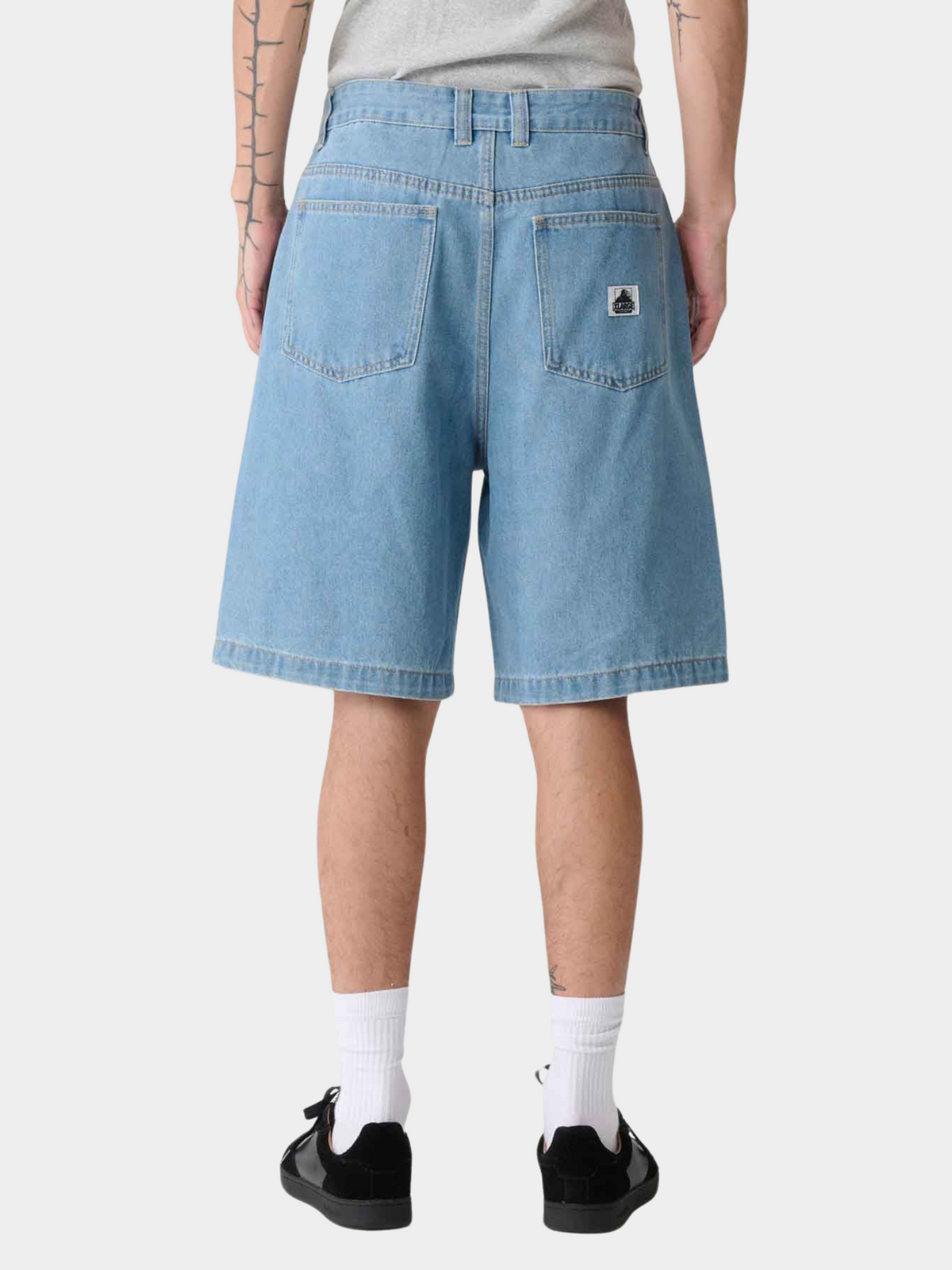 Xlarge Bull Denim 91 Shorts | Mid Blue