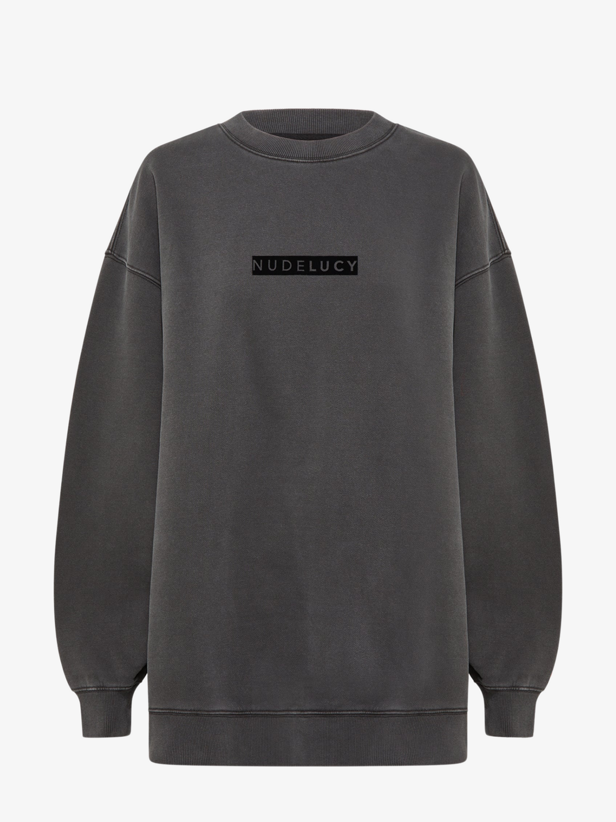 Nude Lucy Nude Lucy Oversized Sweat | Washed Black