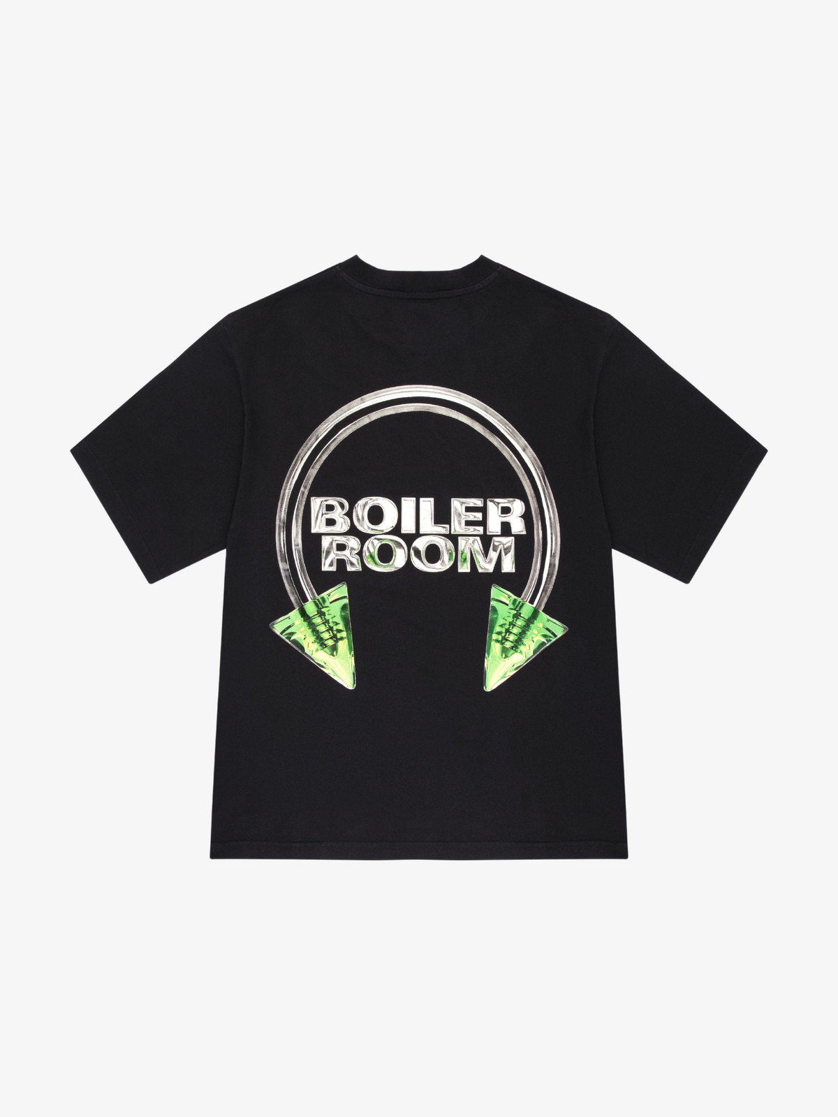 Boiler Room Piercing Tee | BLACK