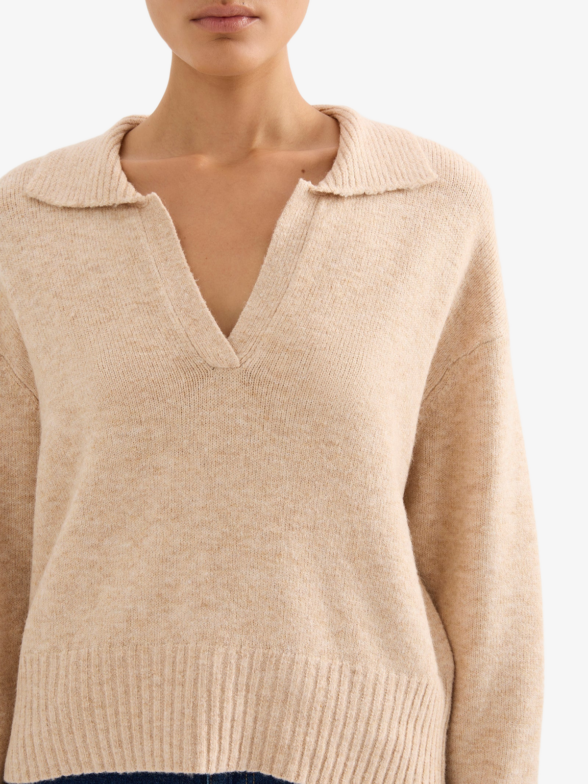 Nude Lucy Kinsley Rugby Knit | Oatmeal