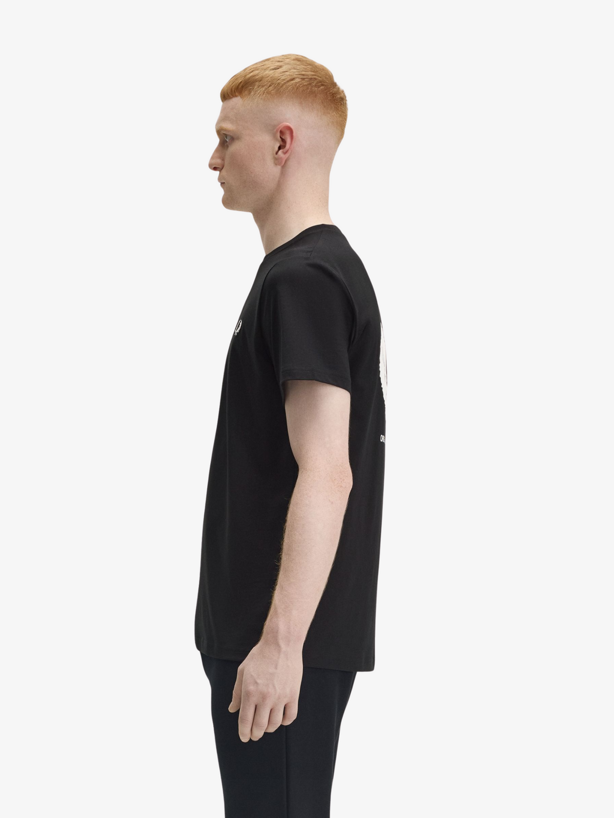 Fred Perry Tennis Graphic T-Shirt | Black