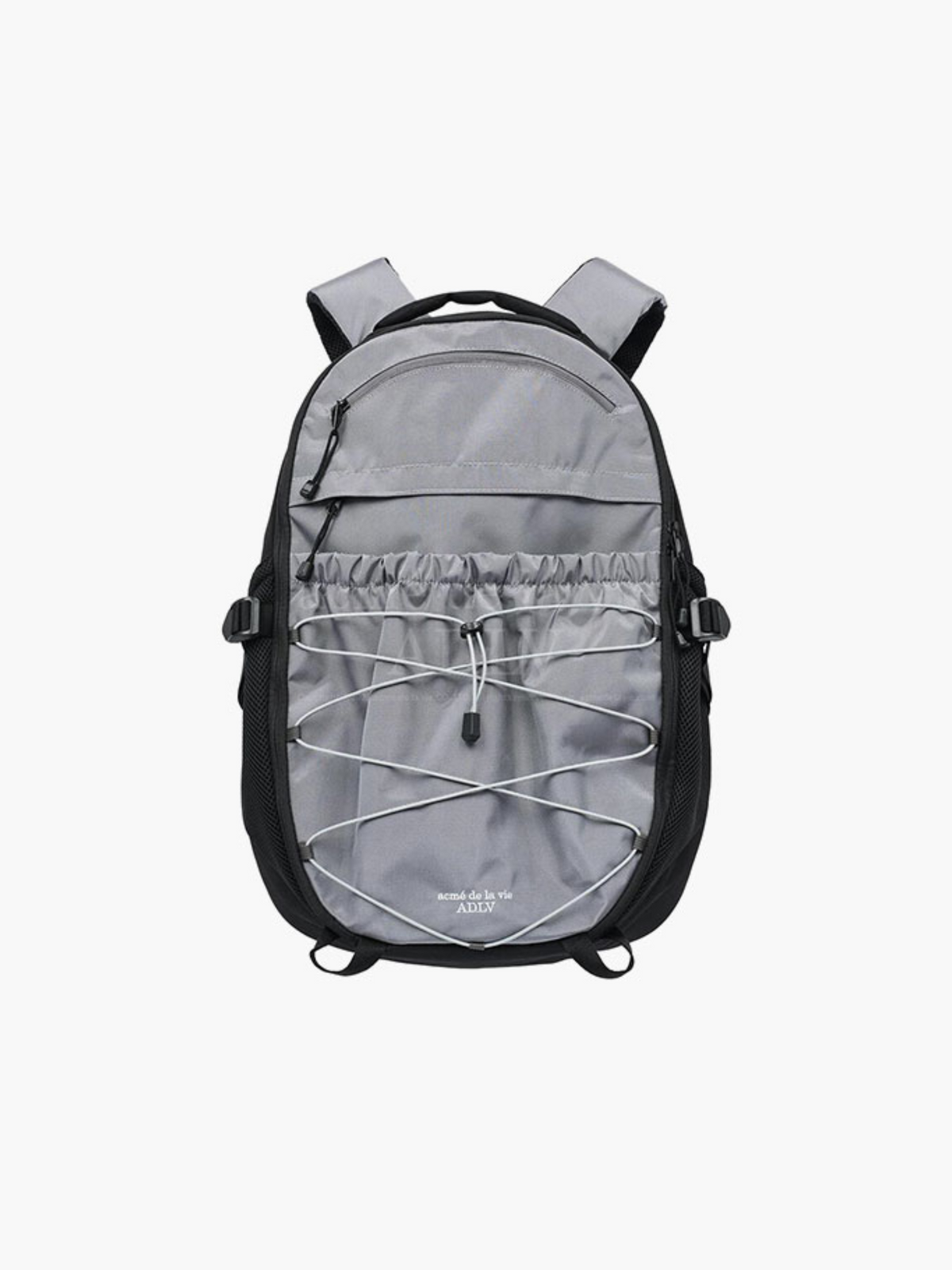 ADLV Basic Logo String Point Backpack | Grey