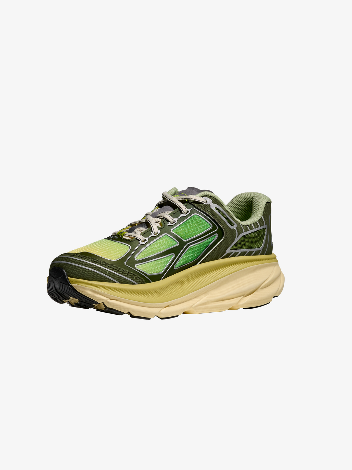 HOKA Unisex Clifton ONE9 Supervsn | Green Flash / Limelight
