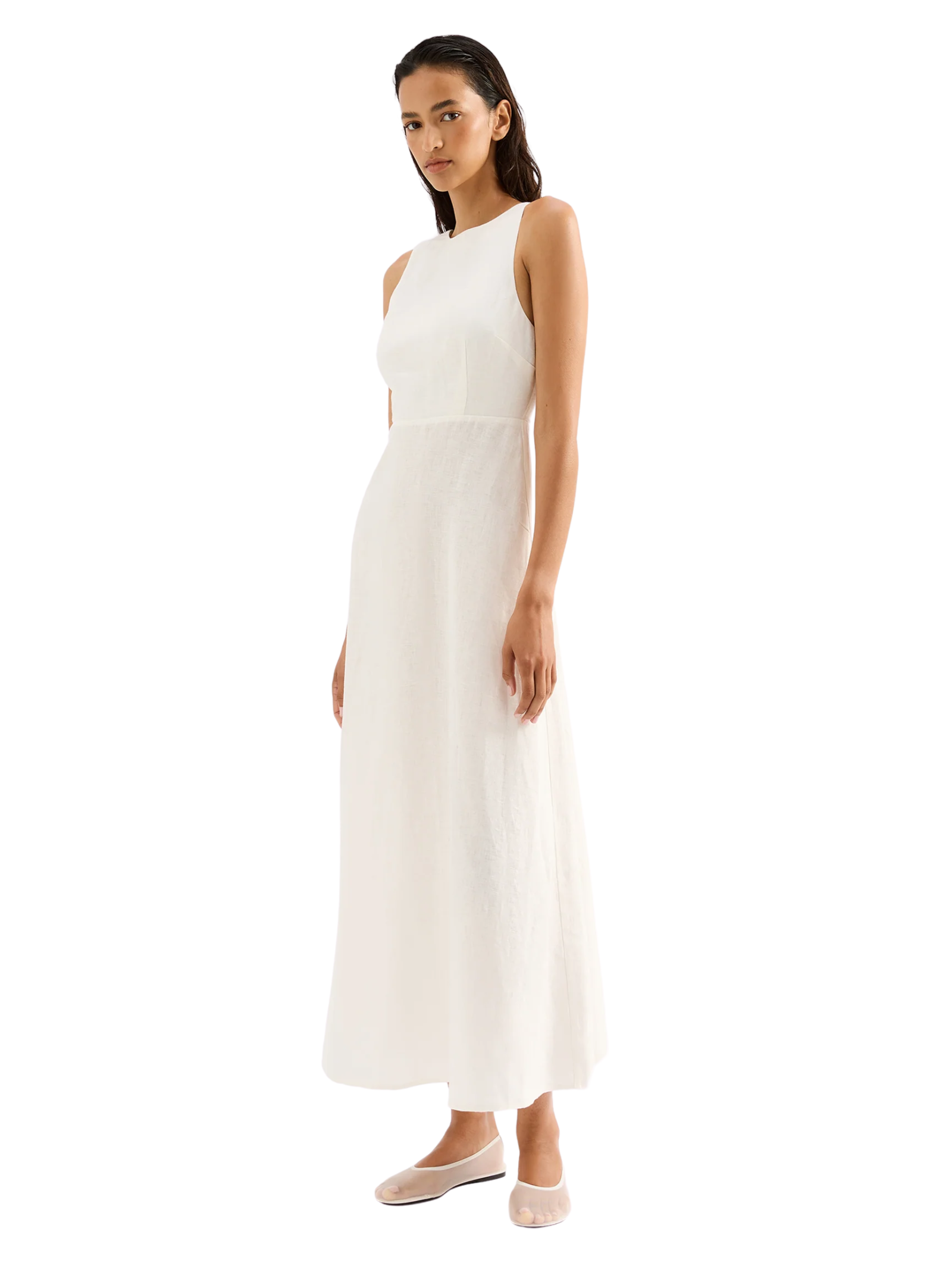 Gael Linen Maxi Dress